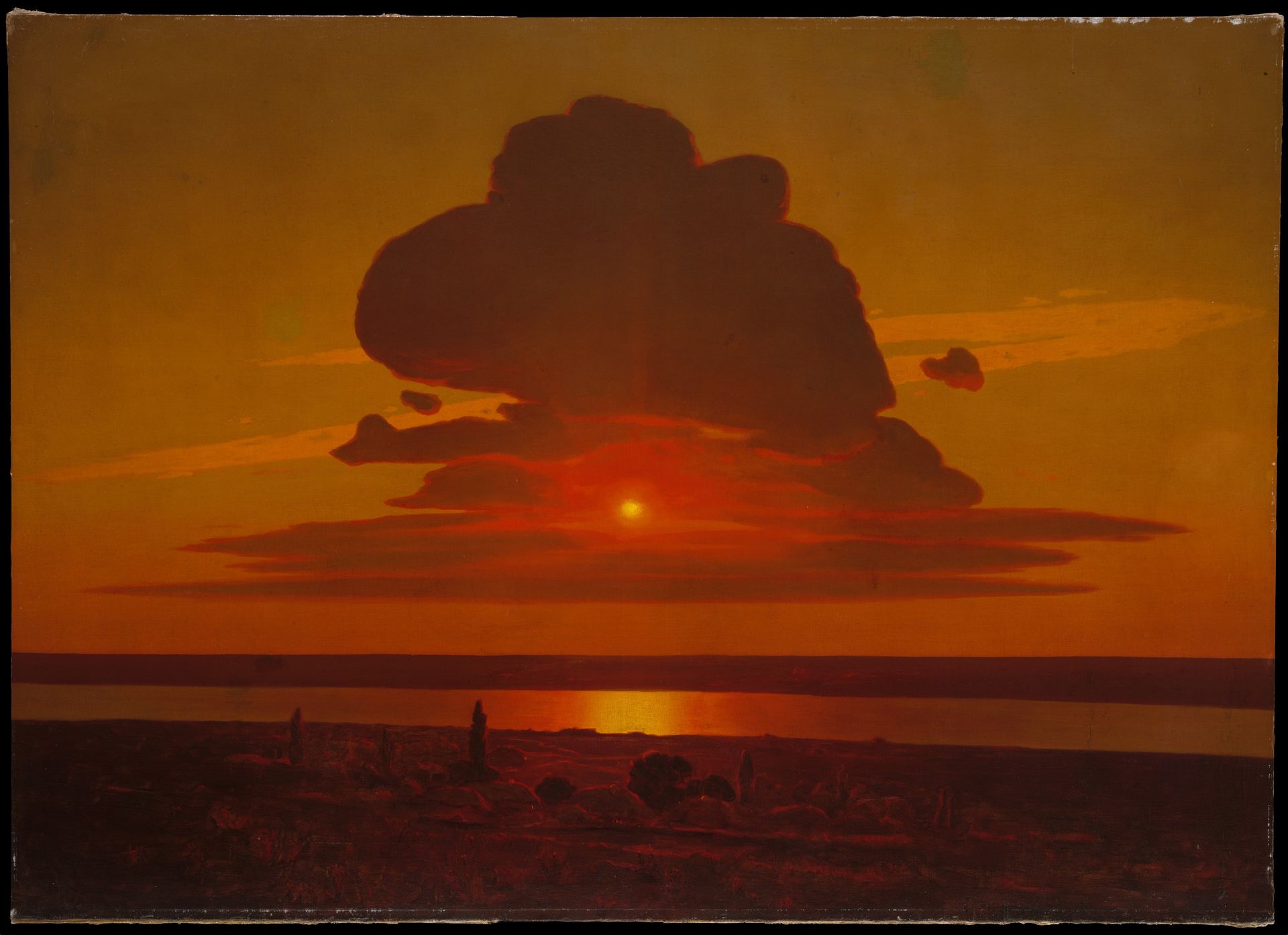 Red Sunset by Arkhyp Kuindzhi