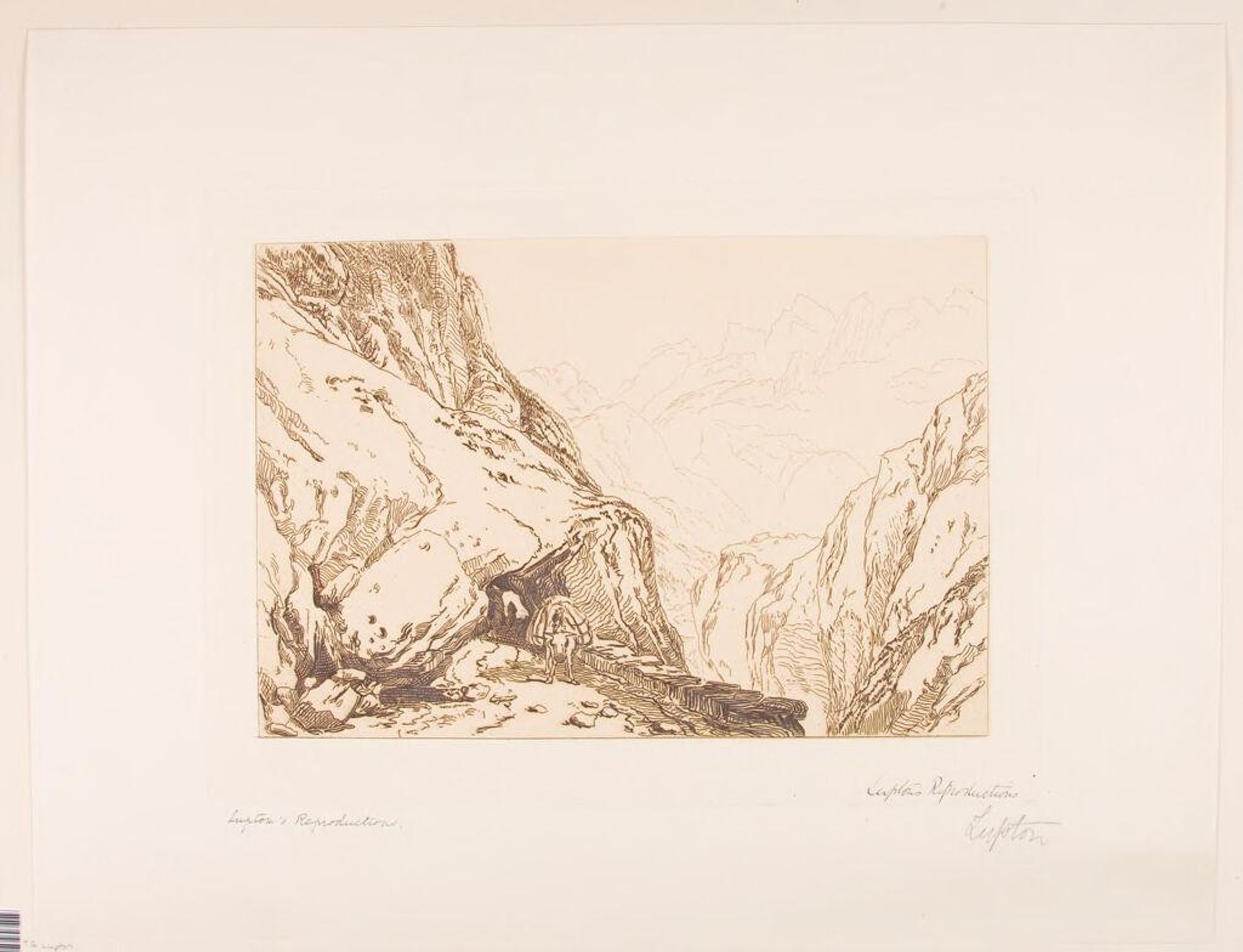 Mount Saint Gothard by Thomas Goff Lupton