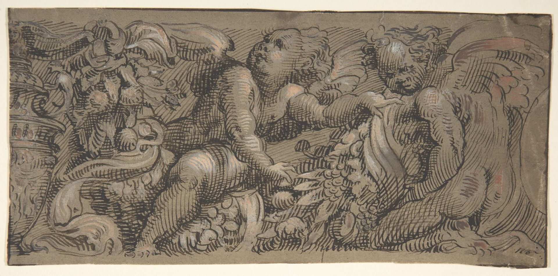 Frieze with Putti by Anonymous