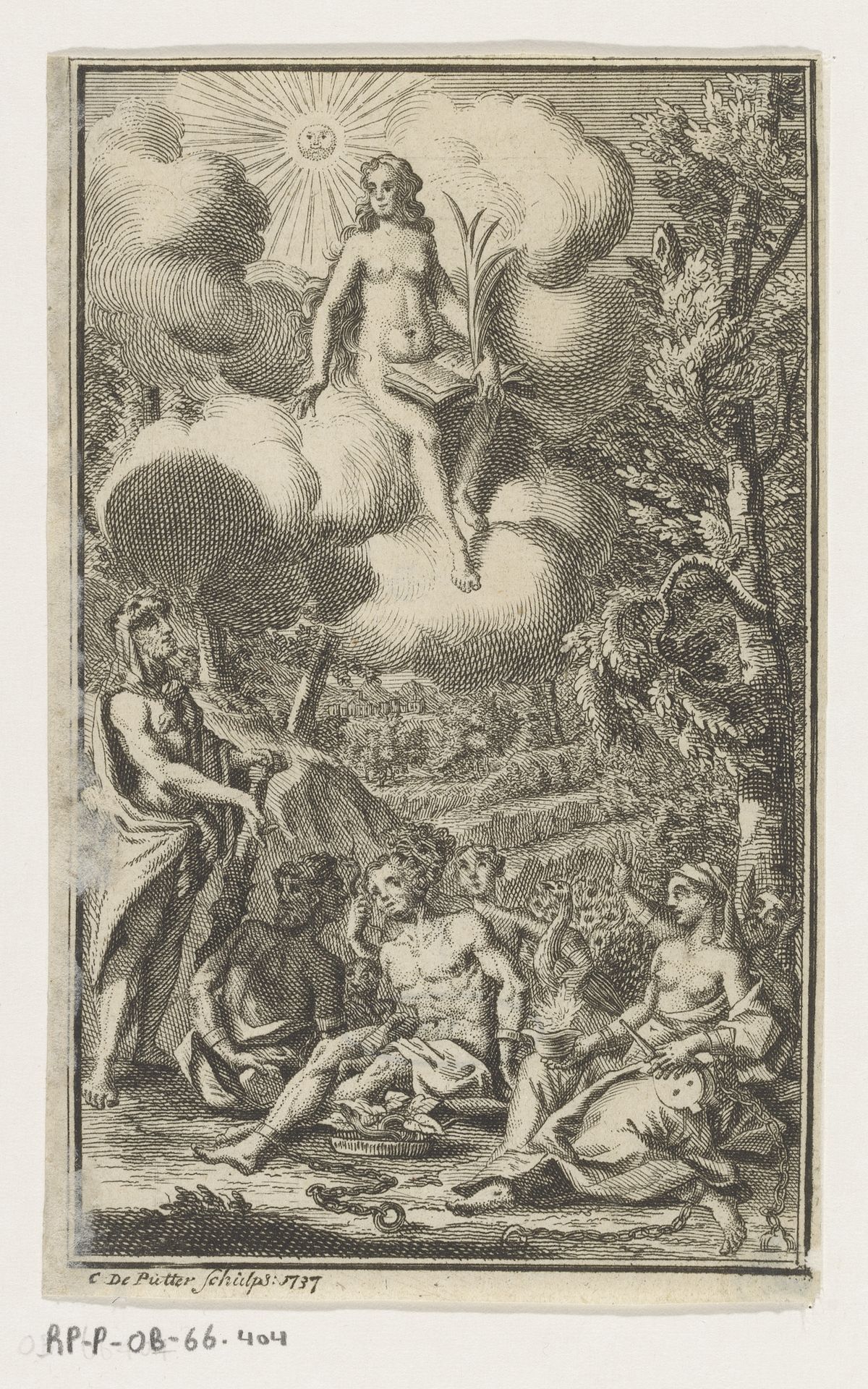 Hercules en Waarheid by Coenraad de Putter