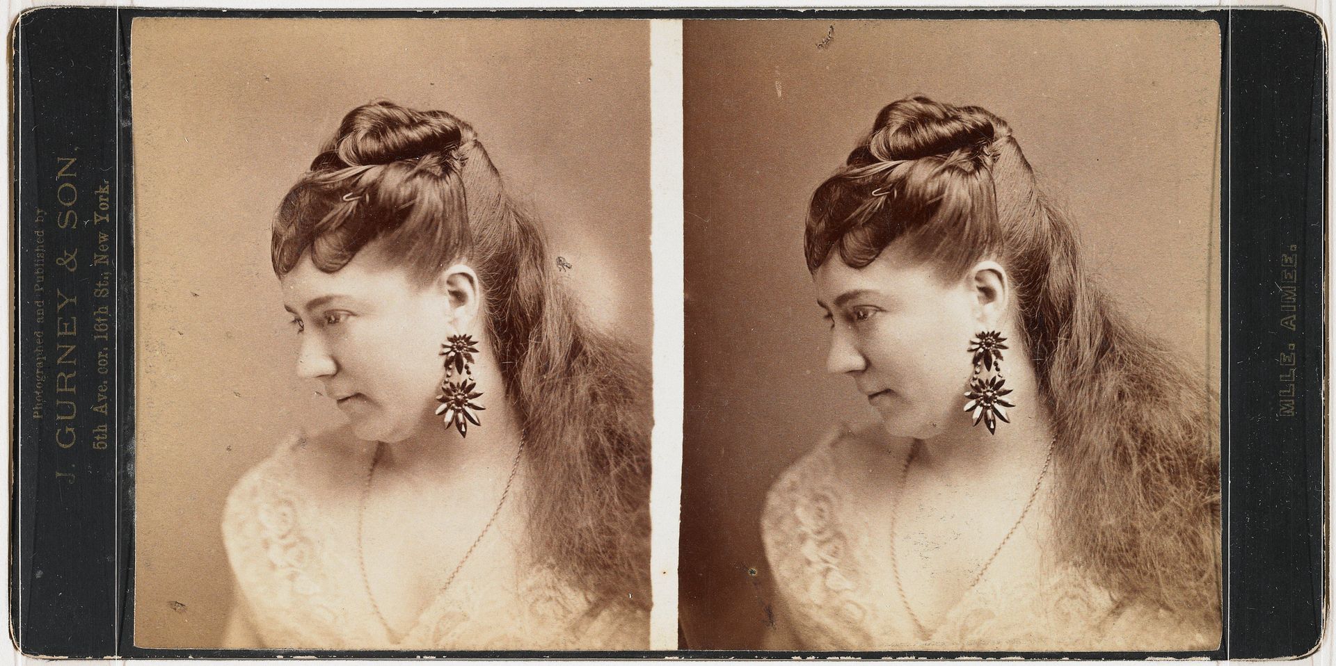 Marie Aimee (1852-1887) by Jeremiah Gurney