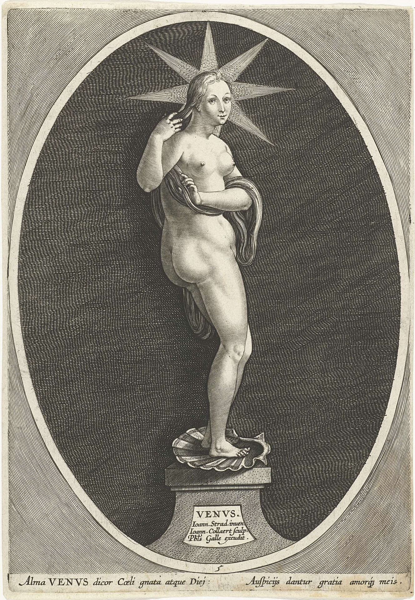 Venus by Jan (II) Collaert