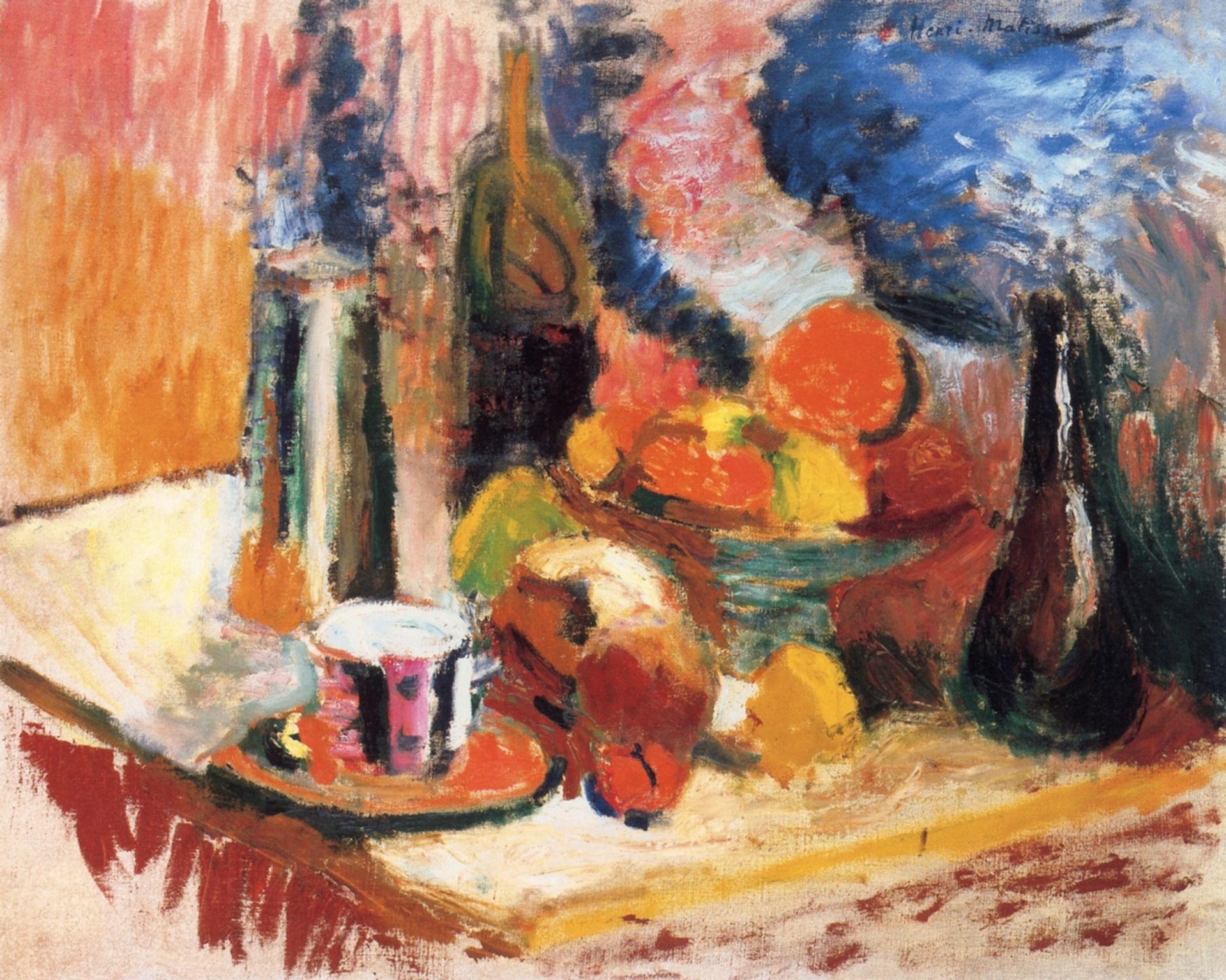 Still Life with Fruit by Henri Matisse