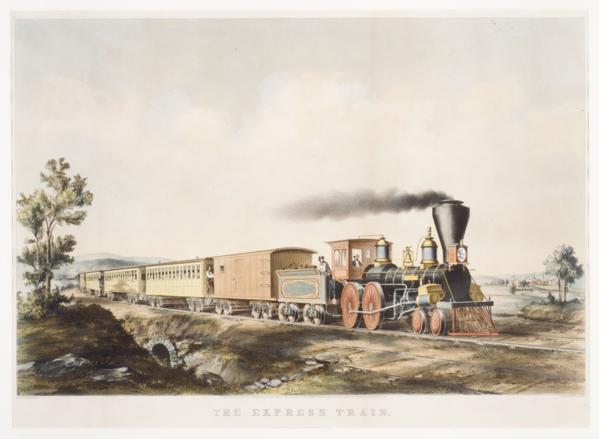 The Express Train by Charles Parsons