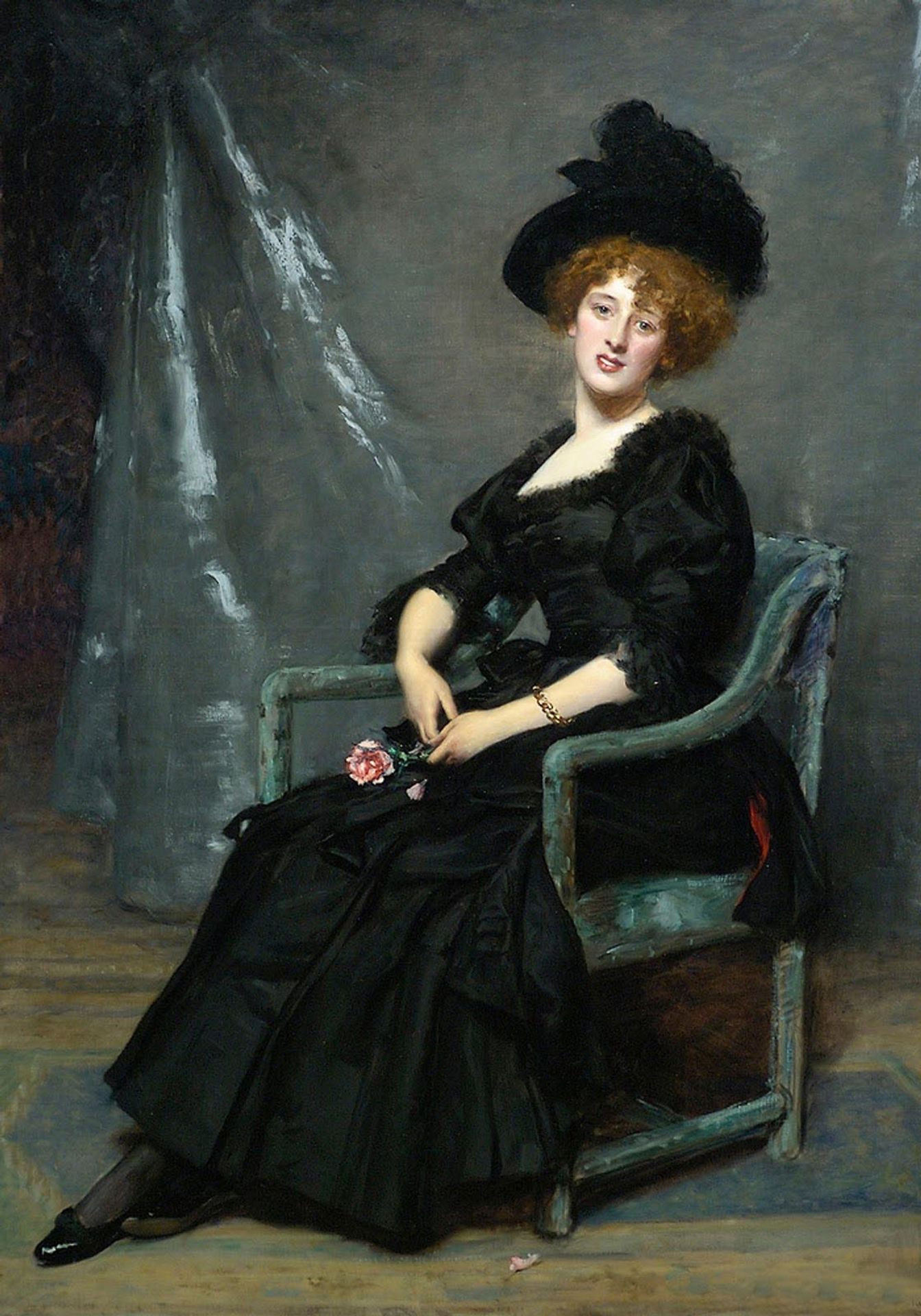 Portrait of Lucy Lee Robbins by Carolus-Duran