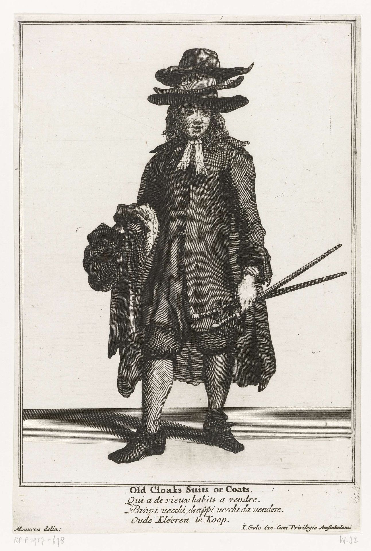 Verkoper van tweedehandskleding by Jacob Gole