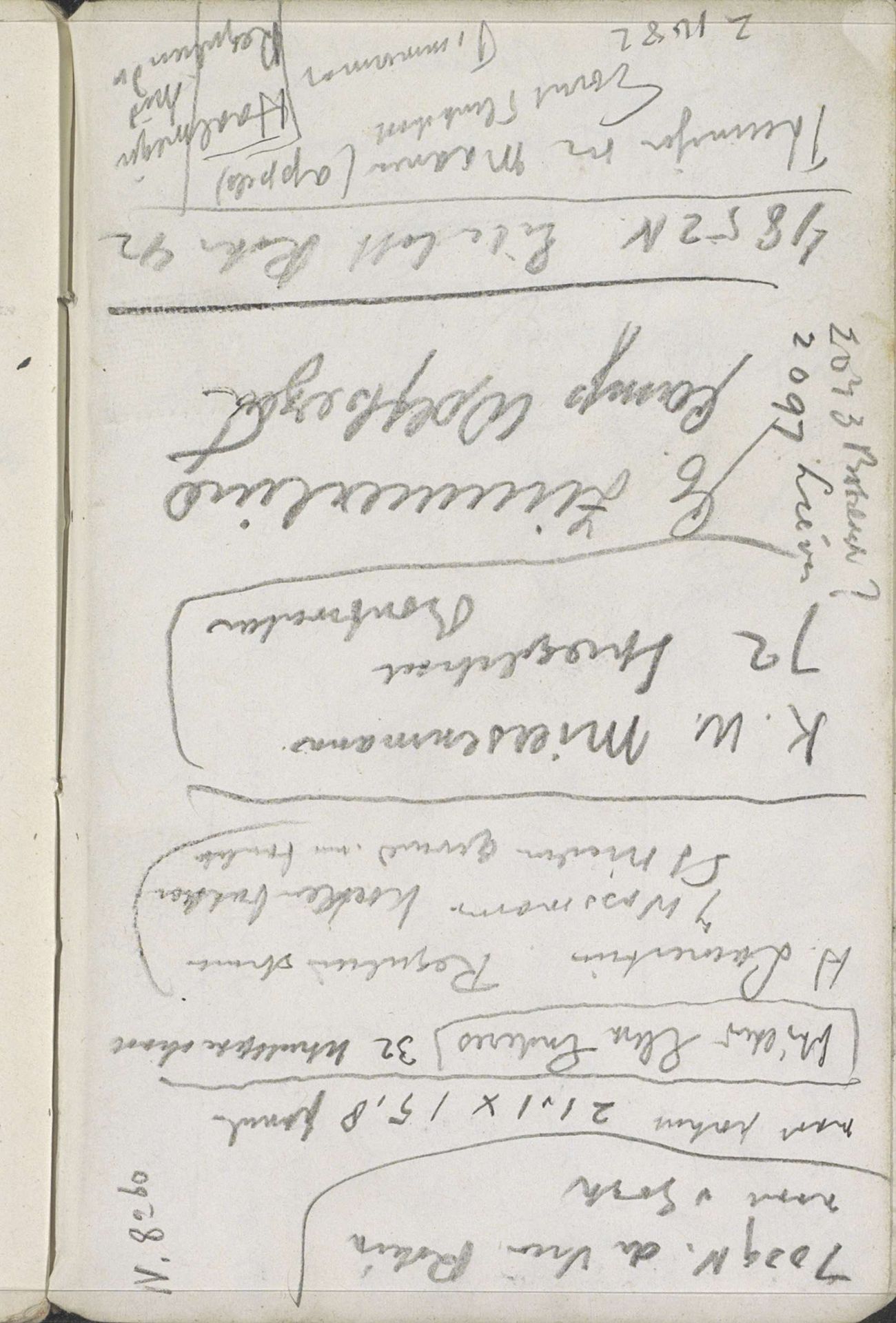 Annotaties by George Hendrik Breitner