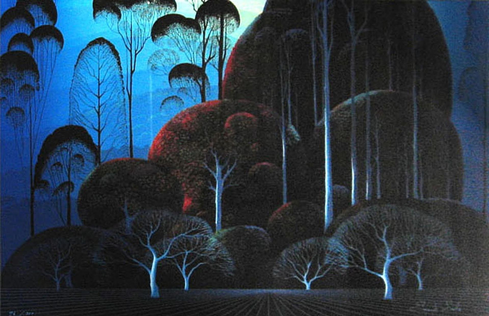 <1start>Eyvind Earle / 画集II The Complete Graphic Works: Volume 2 - Gallery21, Carmel CA