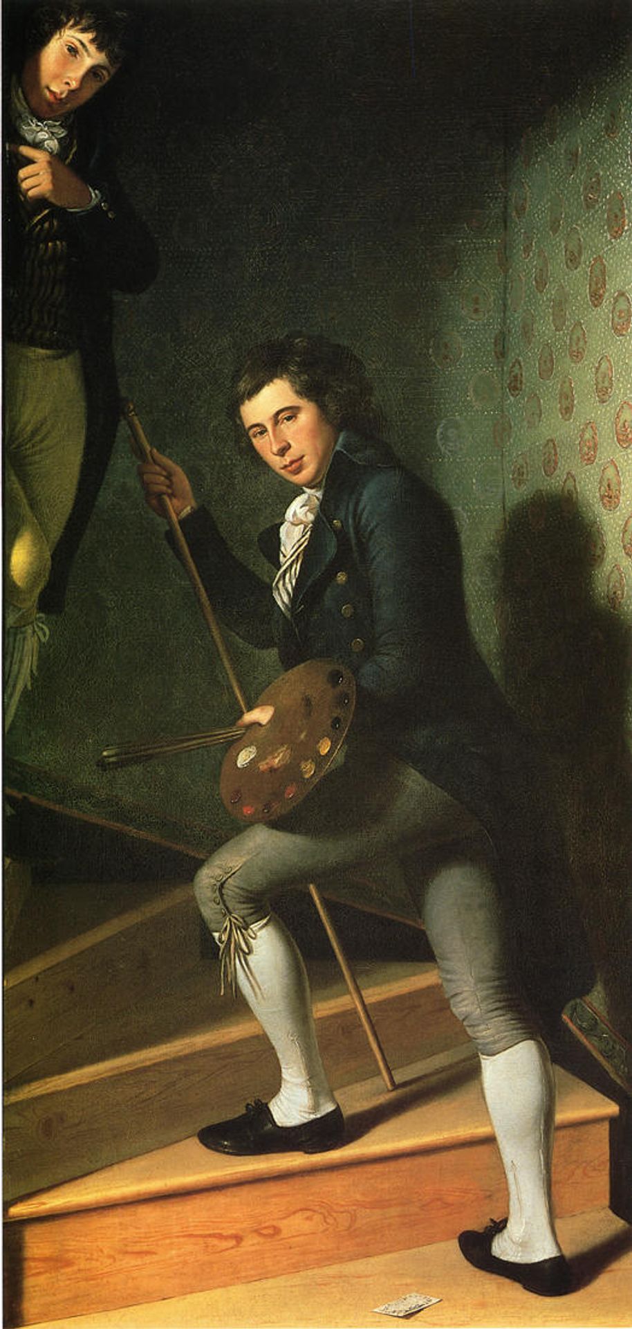 The Staircase Group (also known as Raphael and Titian Ramsey Peale) by Charles Willson Peale