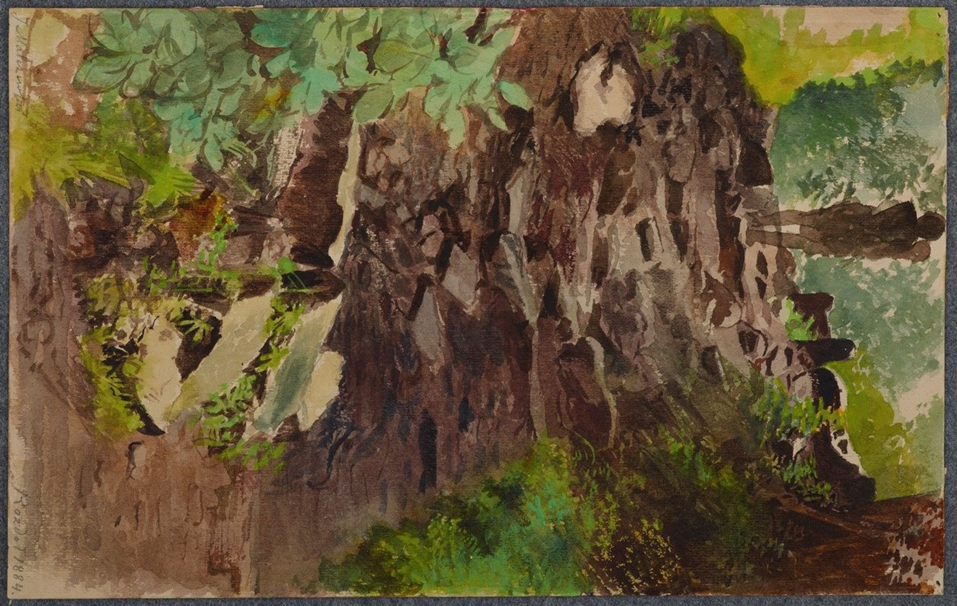 Landscape motif from Rozdół by Jacek Malczewski