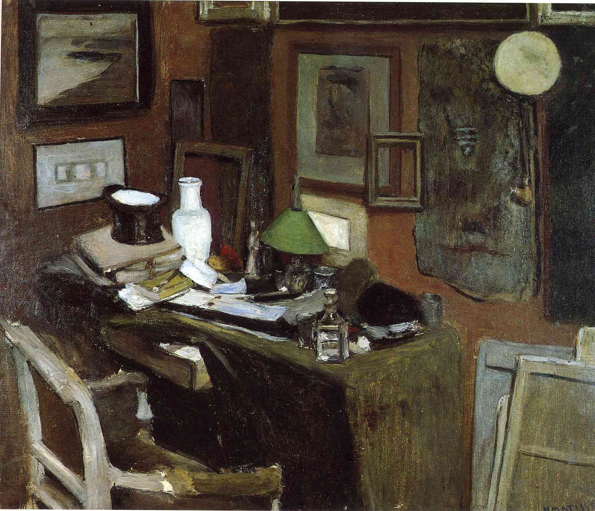 Interior with a top hat by Henri Matisse