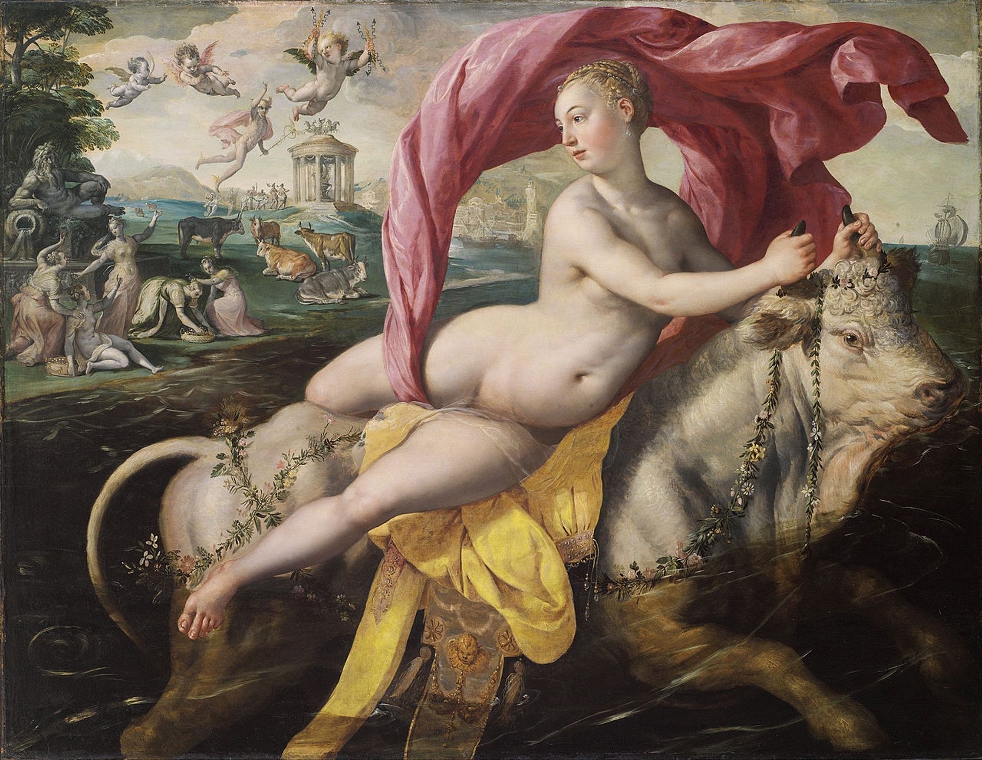 The Rapture of Europe by Maarten de Vos