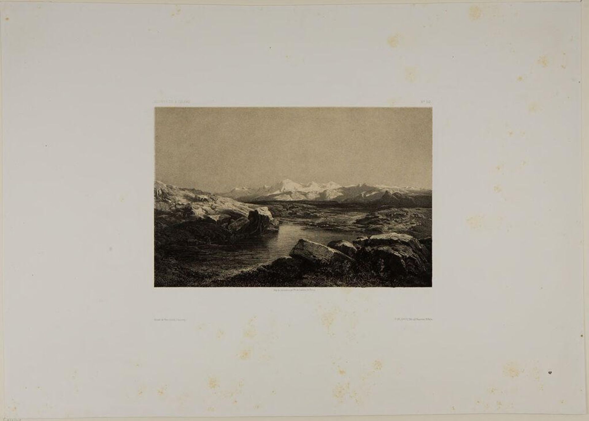 Landscape Number 50 by Alexandre Calame