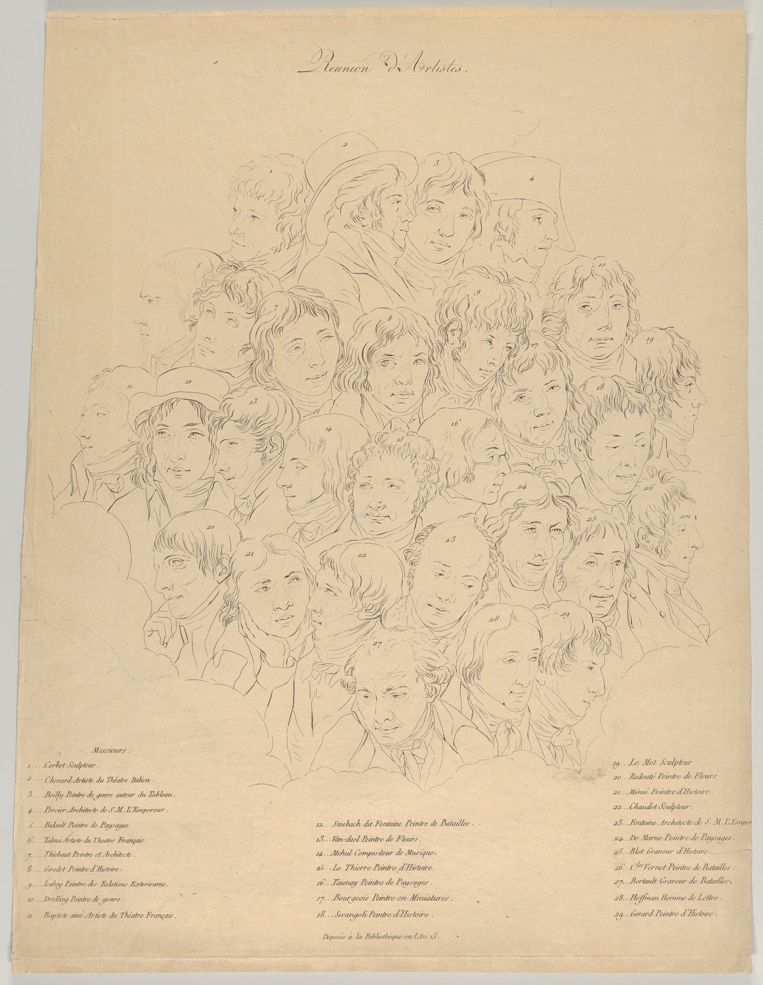 A Gathering of Artists by Alexandre Clément