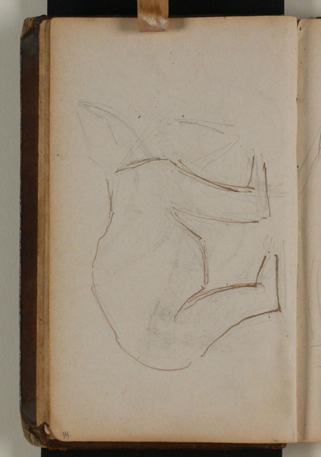 Studie af isbjørn by Niels Larsen Stevns