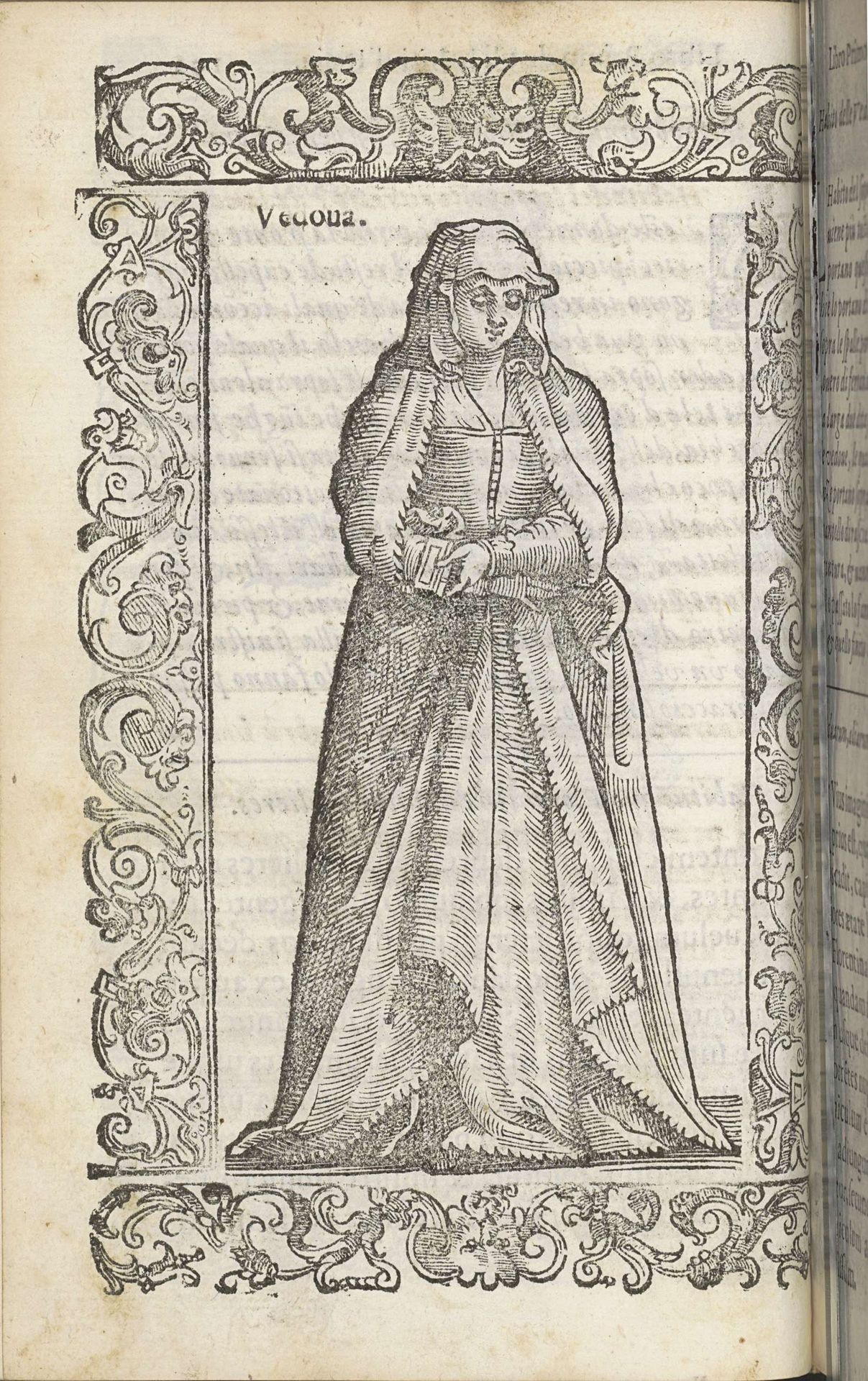Italiaanse weduwe by Christoph Krieger