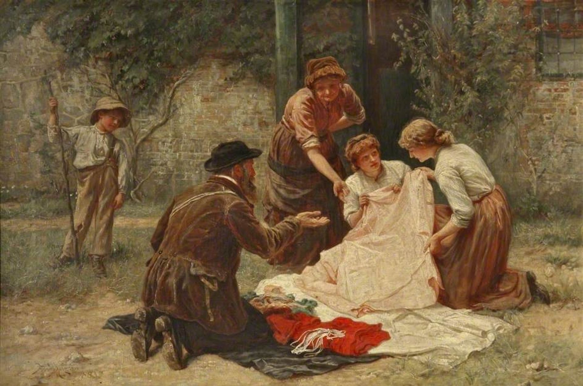 The Pedlar by Frederick Morgan