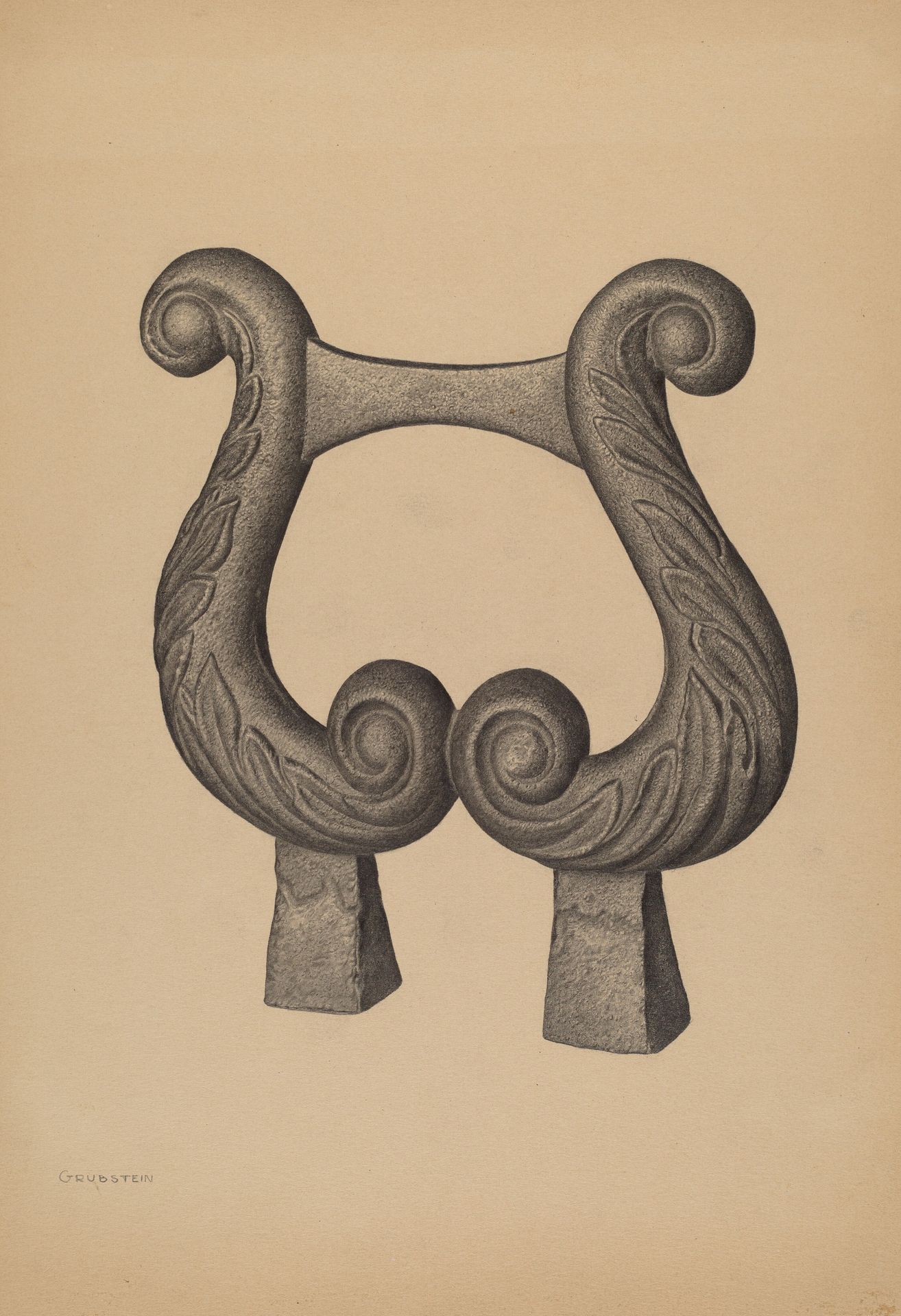 Foot Scraper by Milton Grubstein