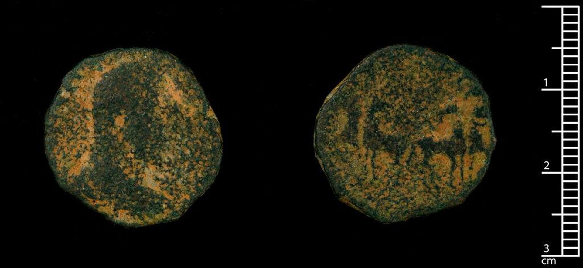 Coin of Aelia Capitolina under Elagabalus by Elagabalus
