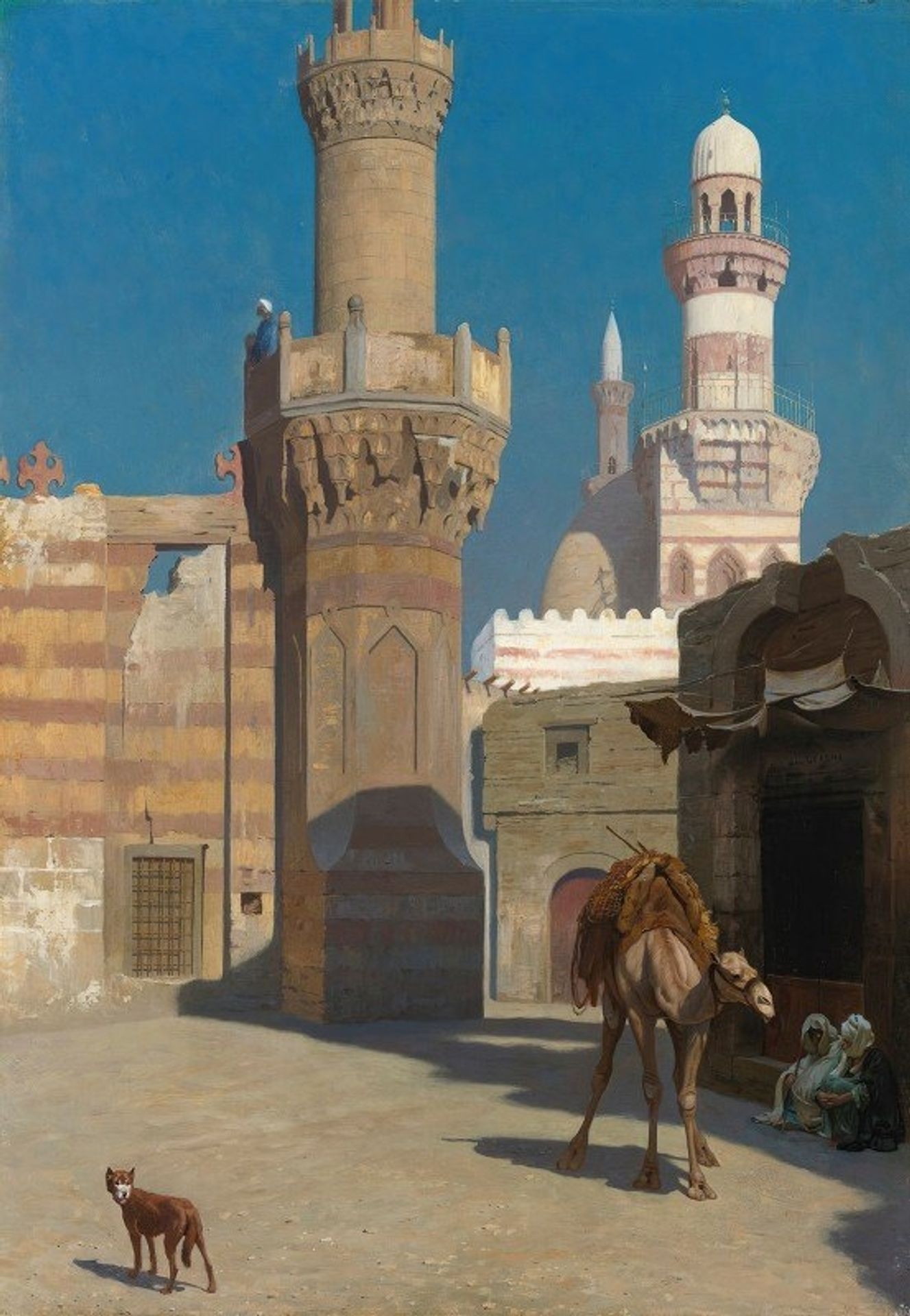 Une Journée Chaude Au Caire by Jean-Léon Gérôme