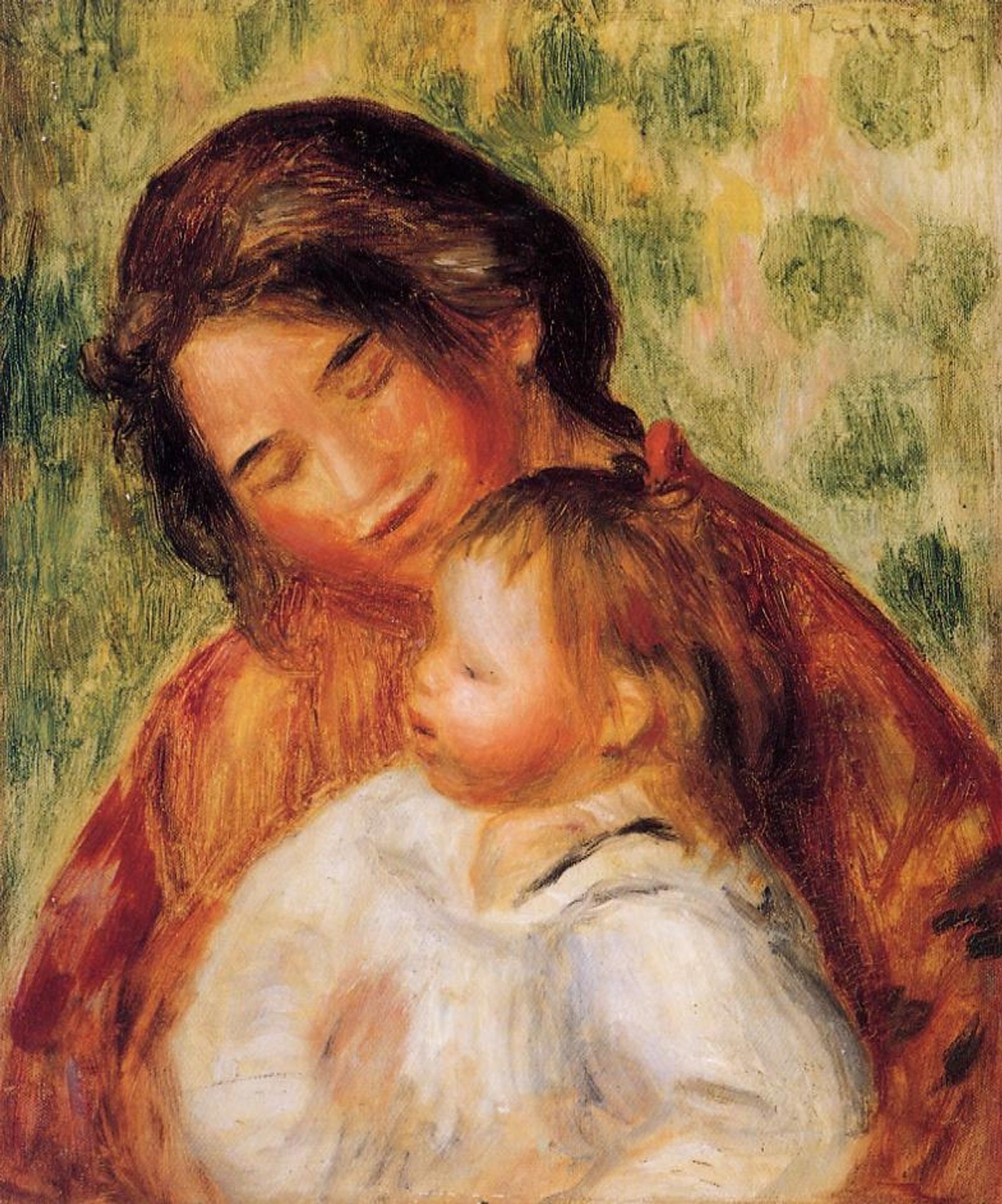 Woman and Child by Pierre-Auguste Renoir