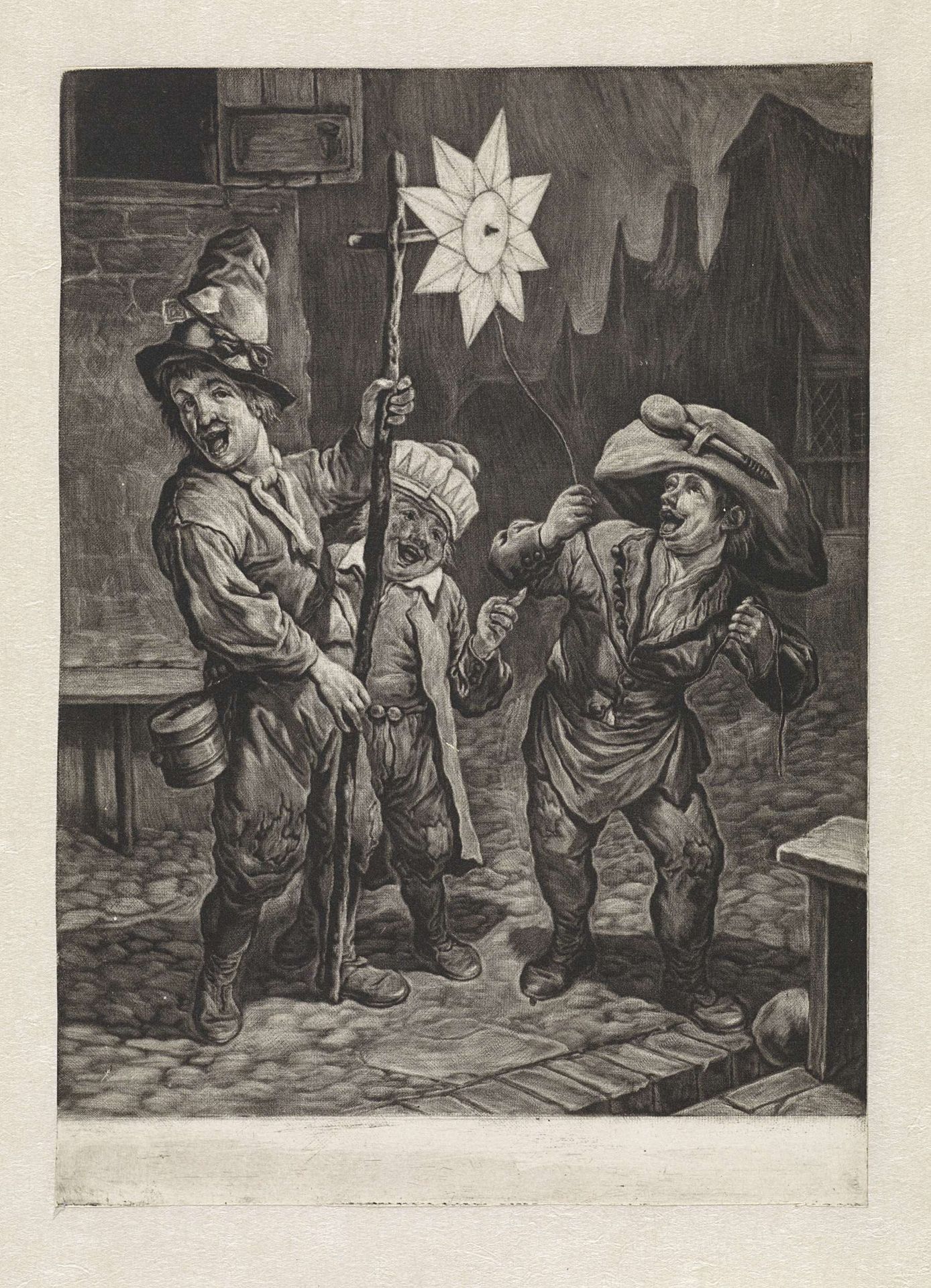 Januari by Cornelis Dusart