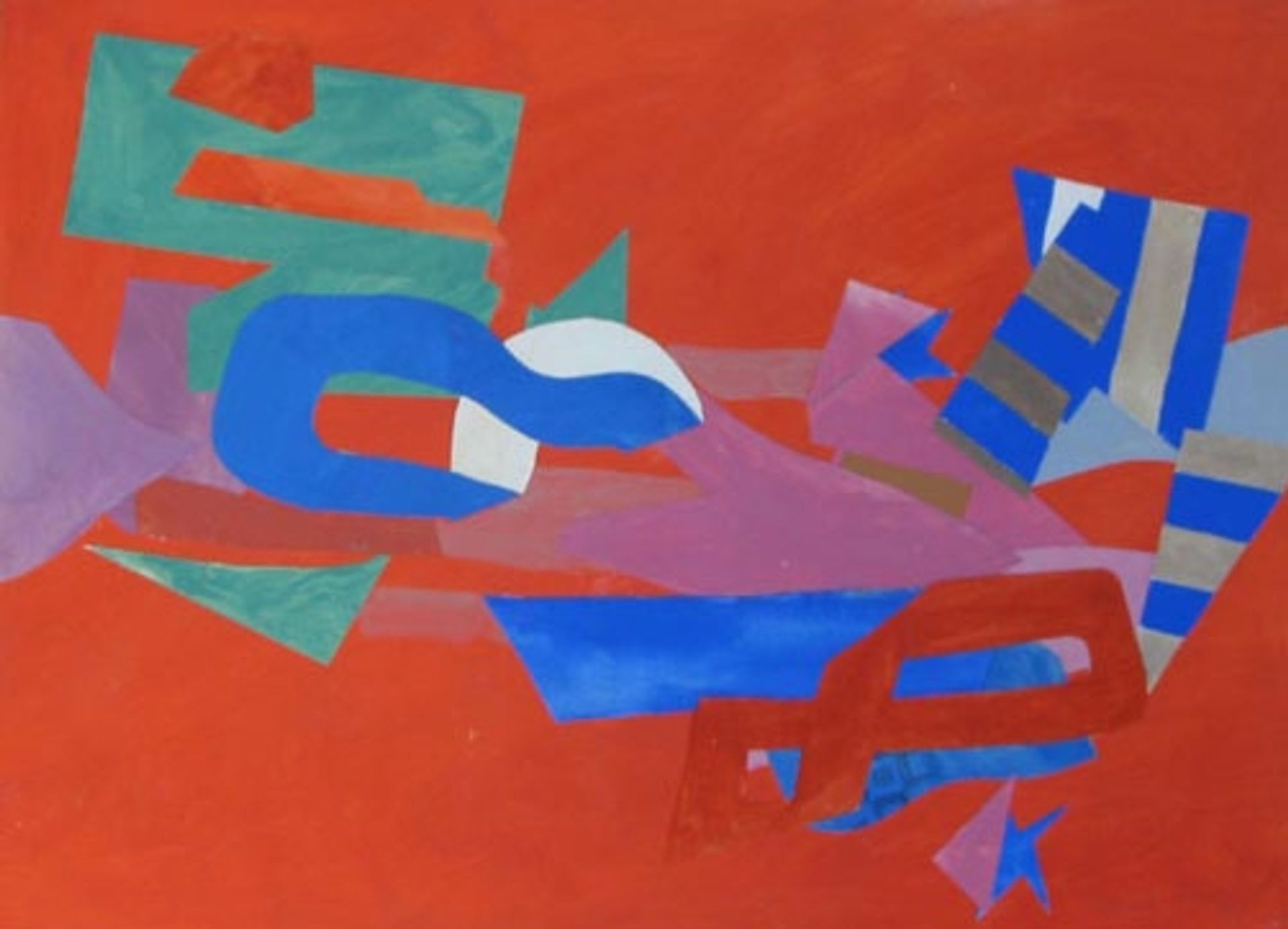Undisciplined Emotion I by Perle Fine