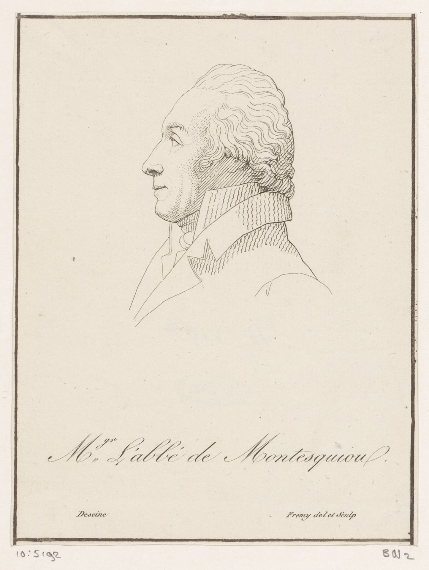 Portret van François-Xavier-Marc-Antoine de Montesquiou-Fézensac by Jacques Noël Marie Frémy