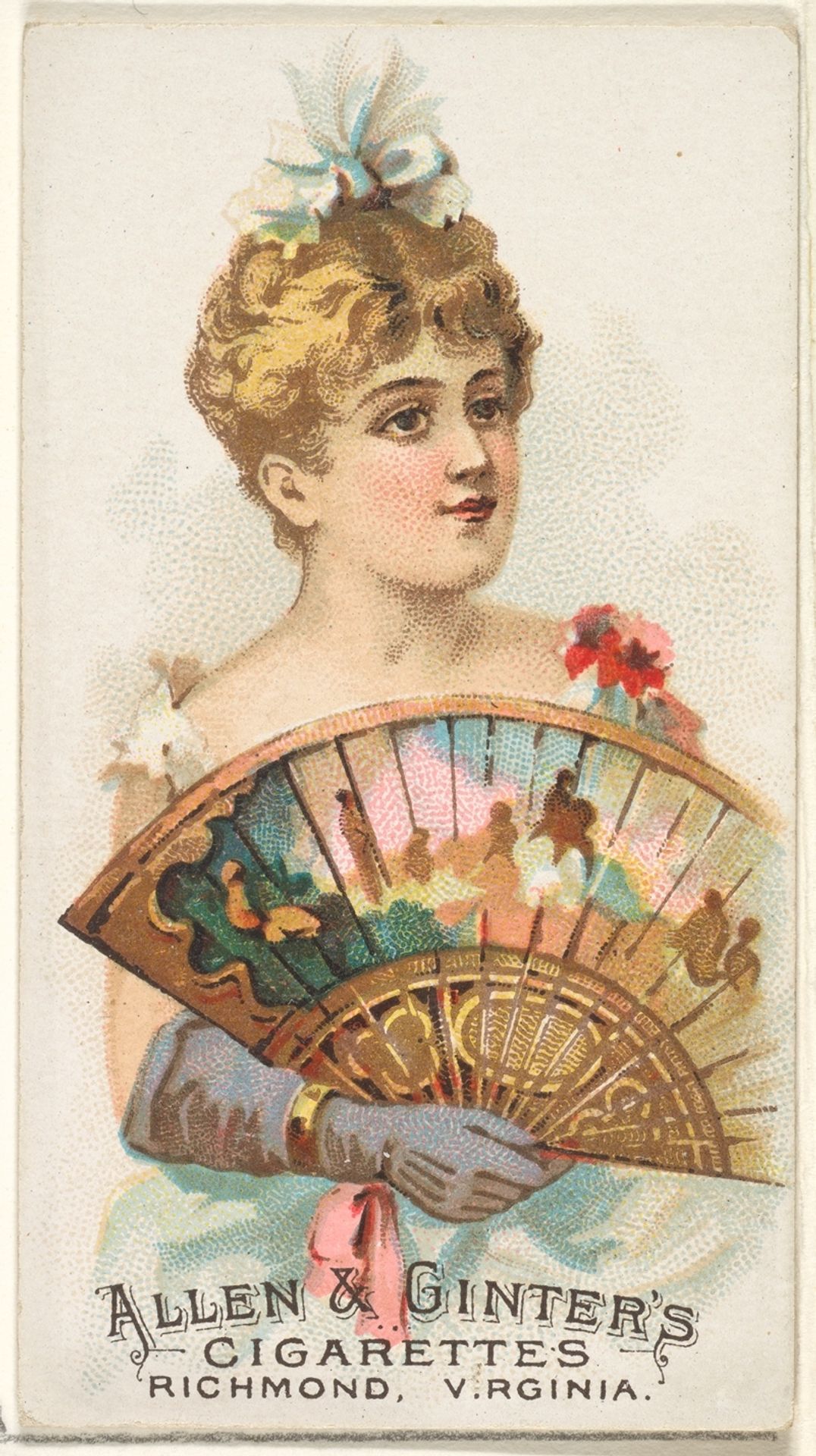 Plate 30, from the Fans of the Period series (N7) for Allen & Ginter Cigarettes Brands by Allen & Ginter
