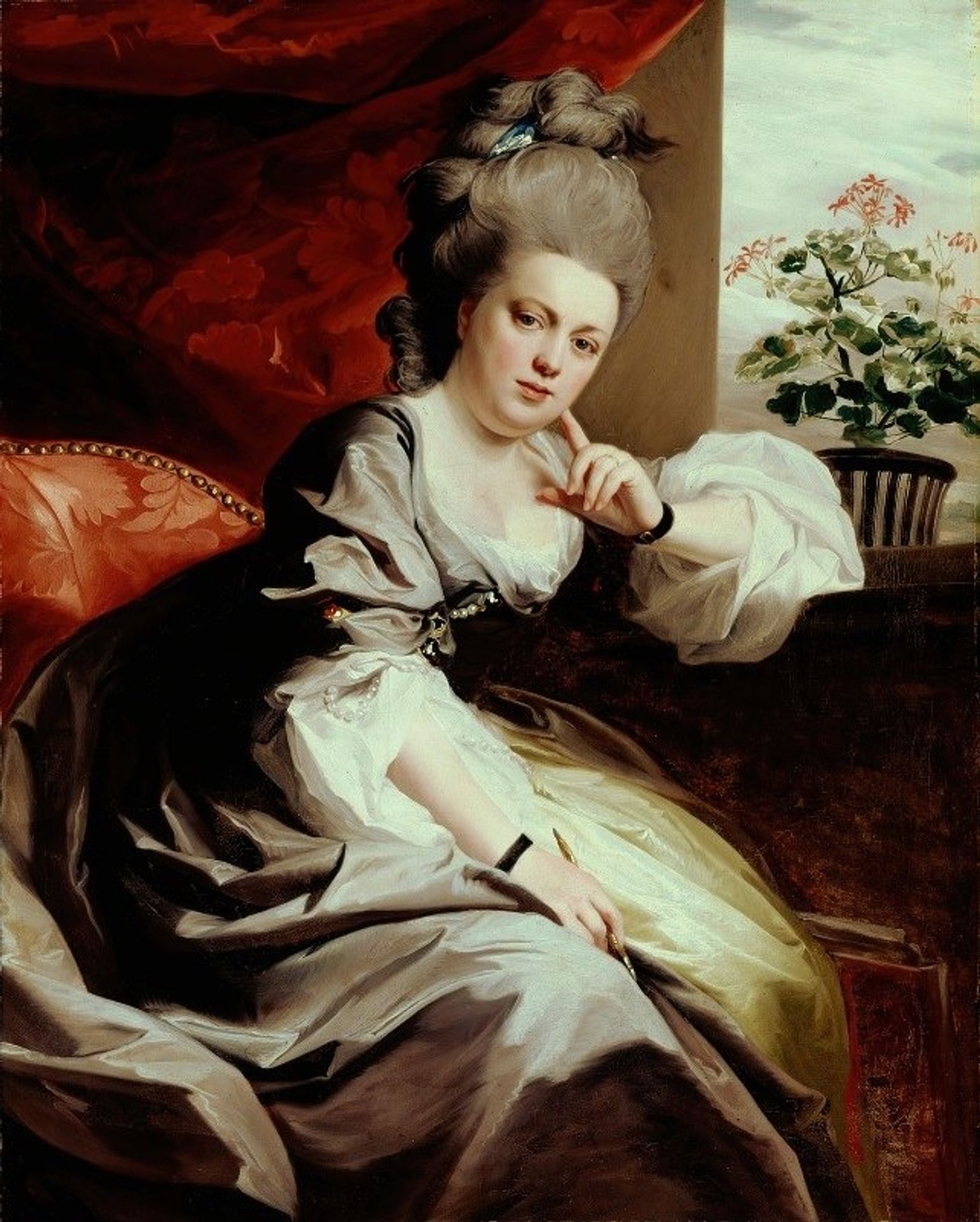 Mrs. Clark Gayton by John Singleton Copley