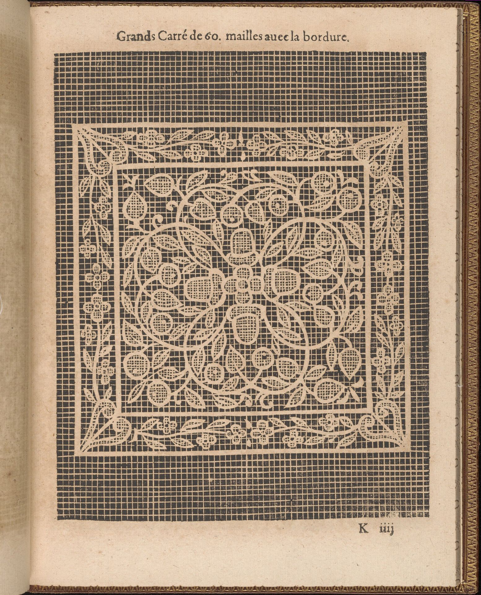 La Pratique de l'Aiguille, page 39 (recto) by Matthias Mignerak