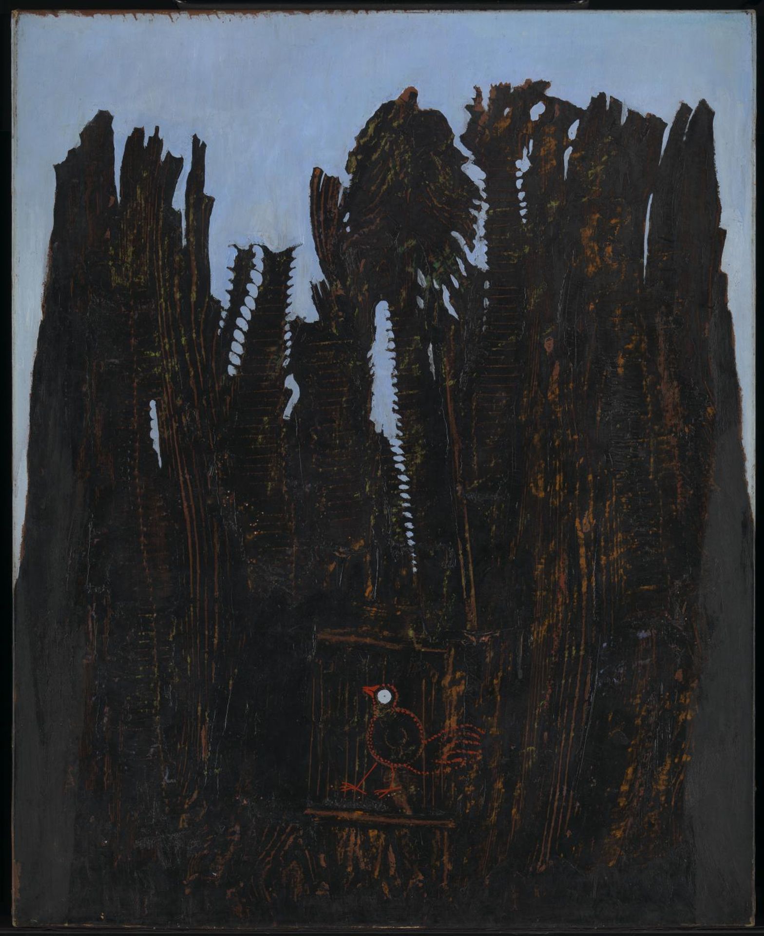 Forest and Dove by Max Ernst