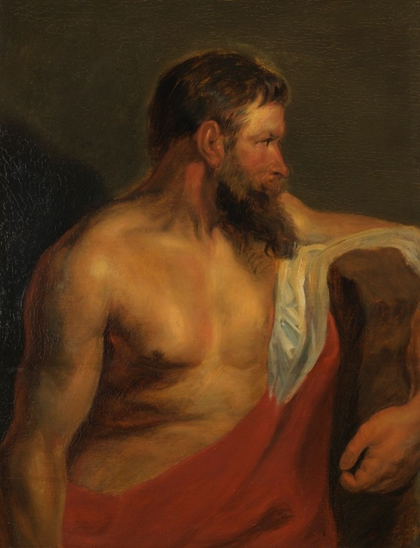 Mannentorso by Peter Paul Rubens