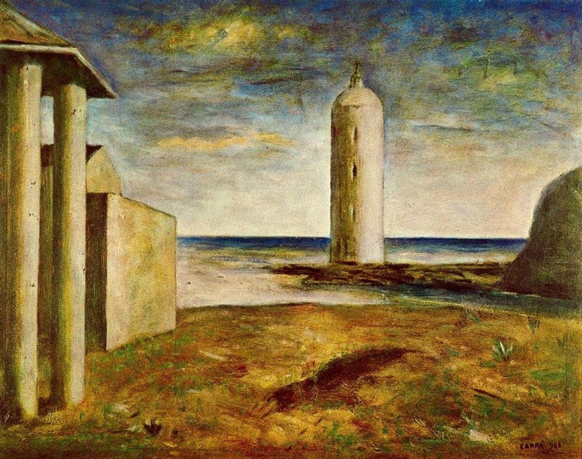 El Faro by Carlo Carra