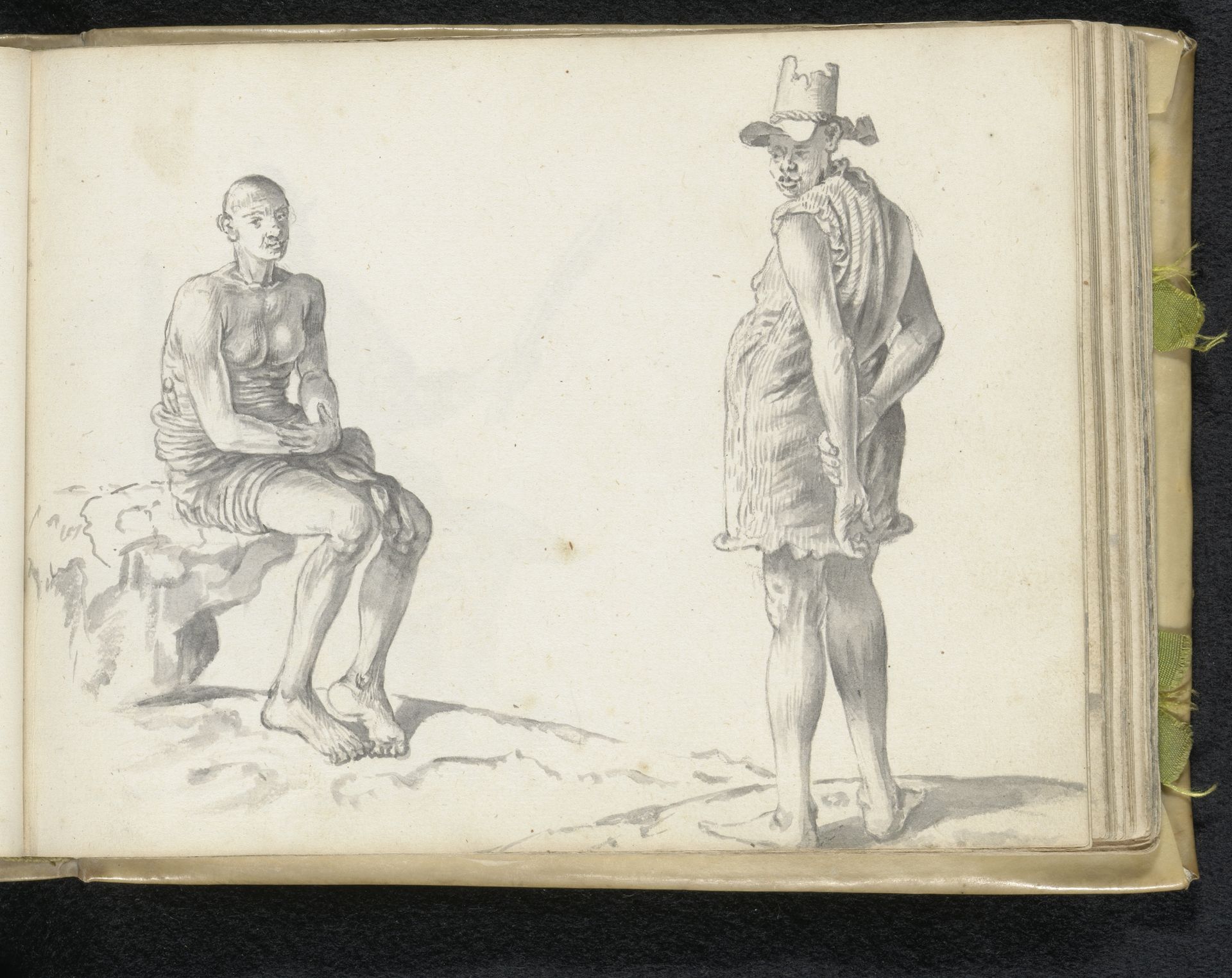 Two labourers by Esaias Boursse
