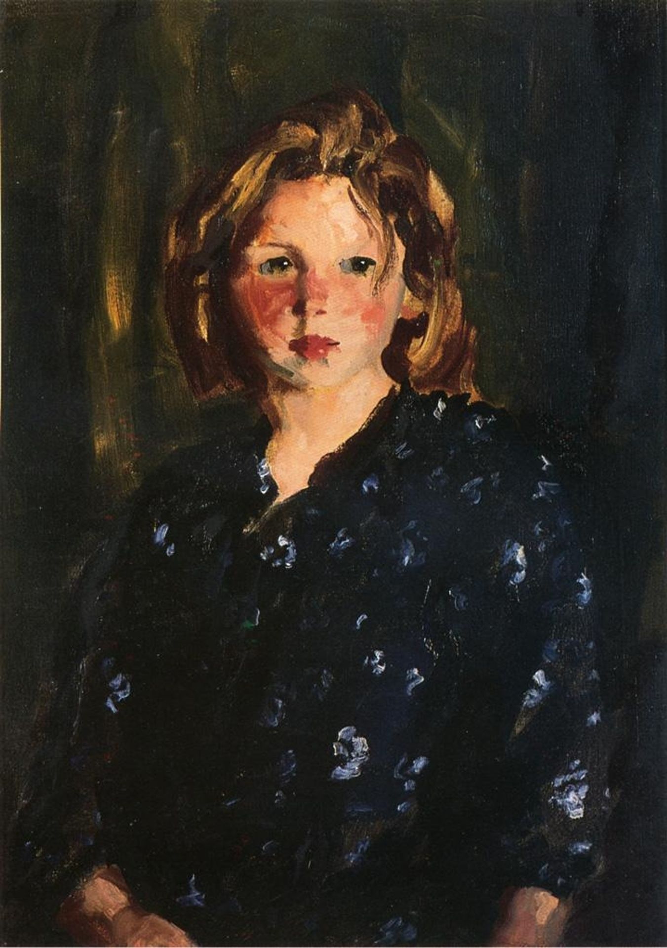 Portrait of a Young Girl by Robert Henri