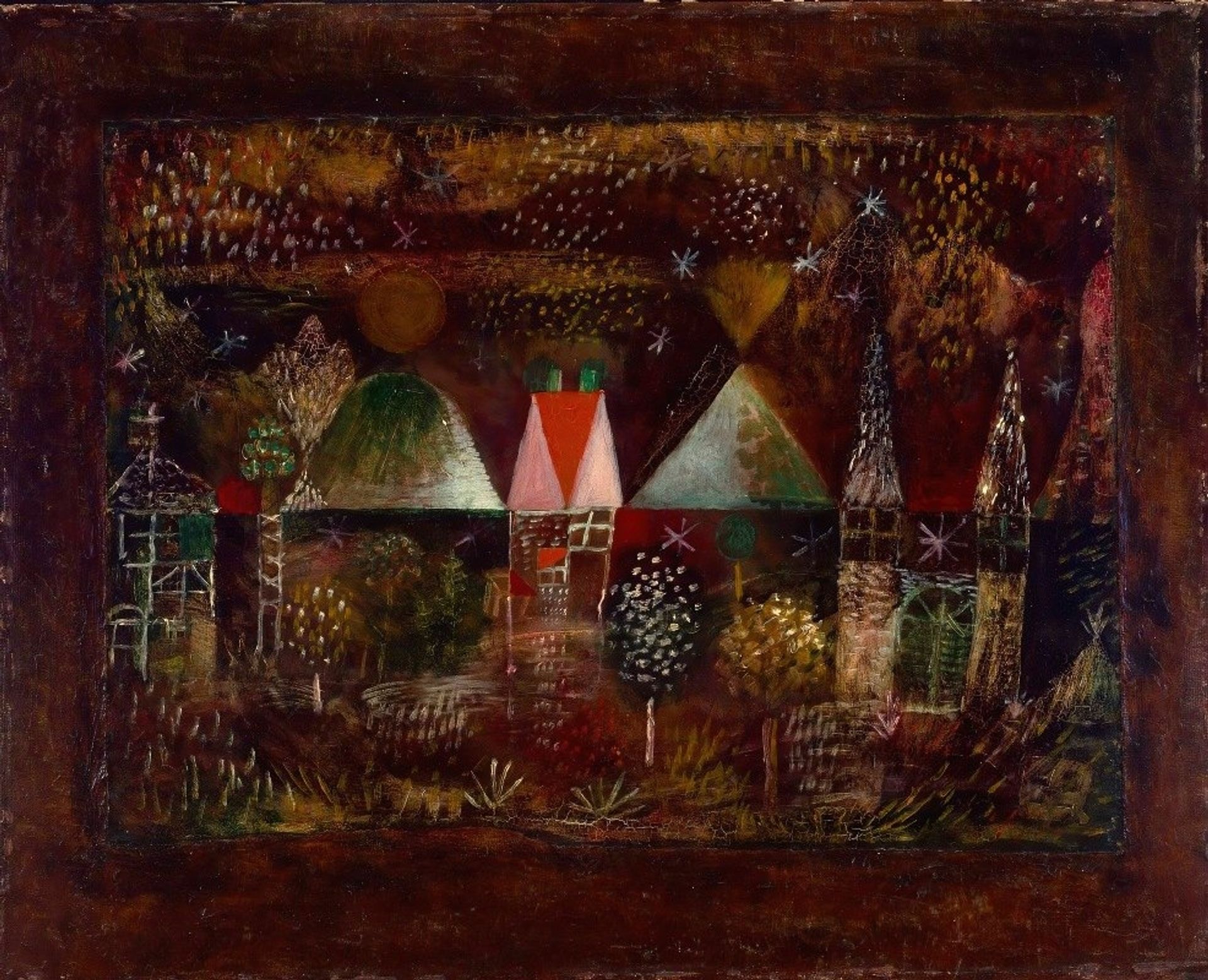 Night Feast by Paul Klee