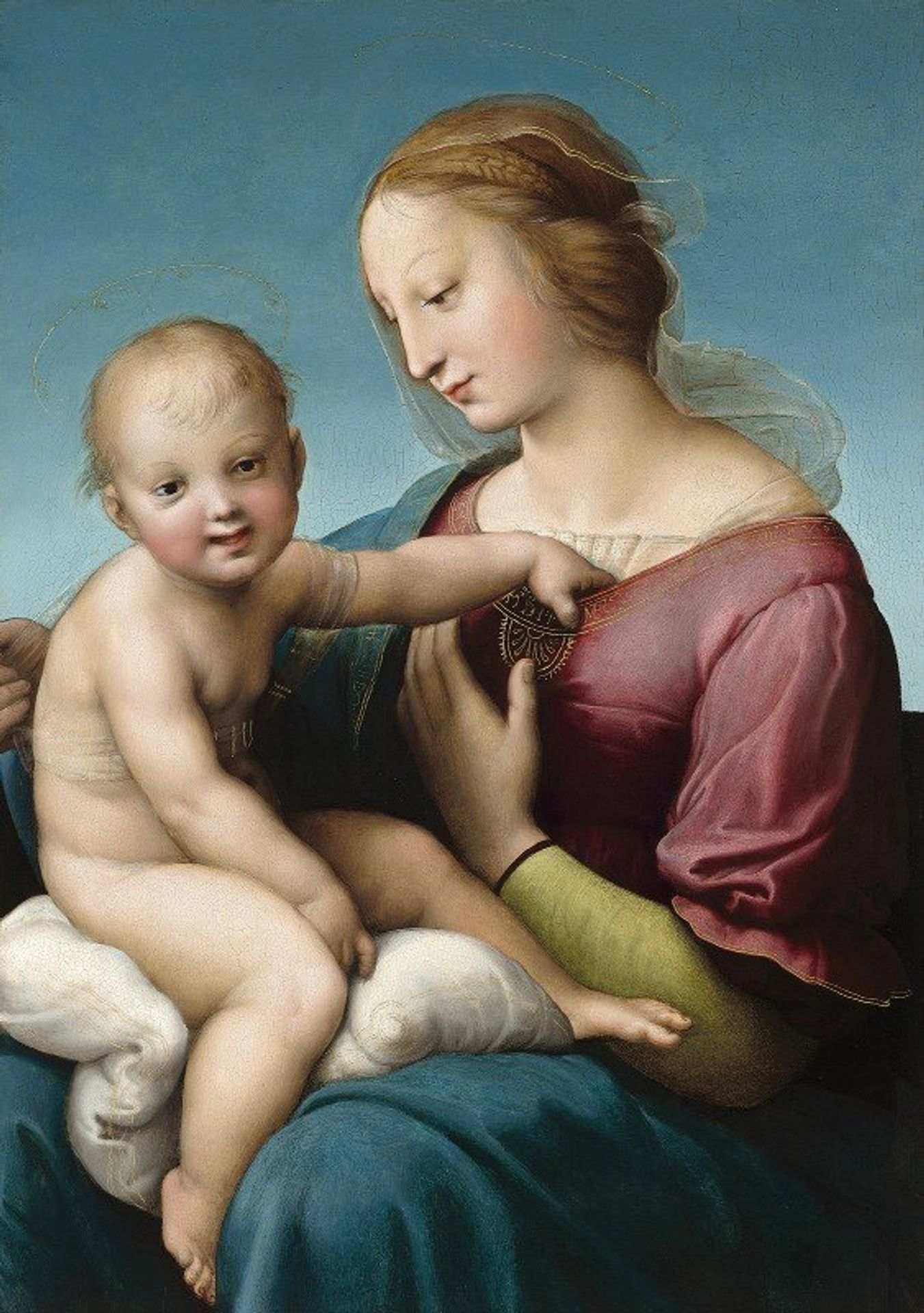 The Niccolini-Cowper Madonna by Raphael