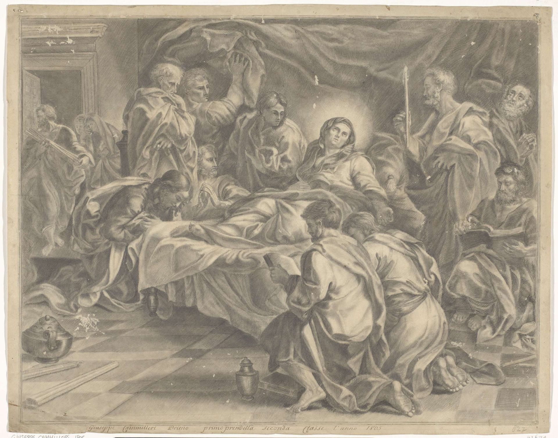 Dood van Maria by Giuseppe Cammilleri