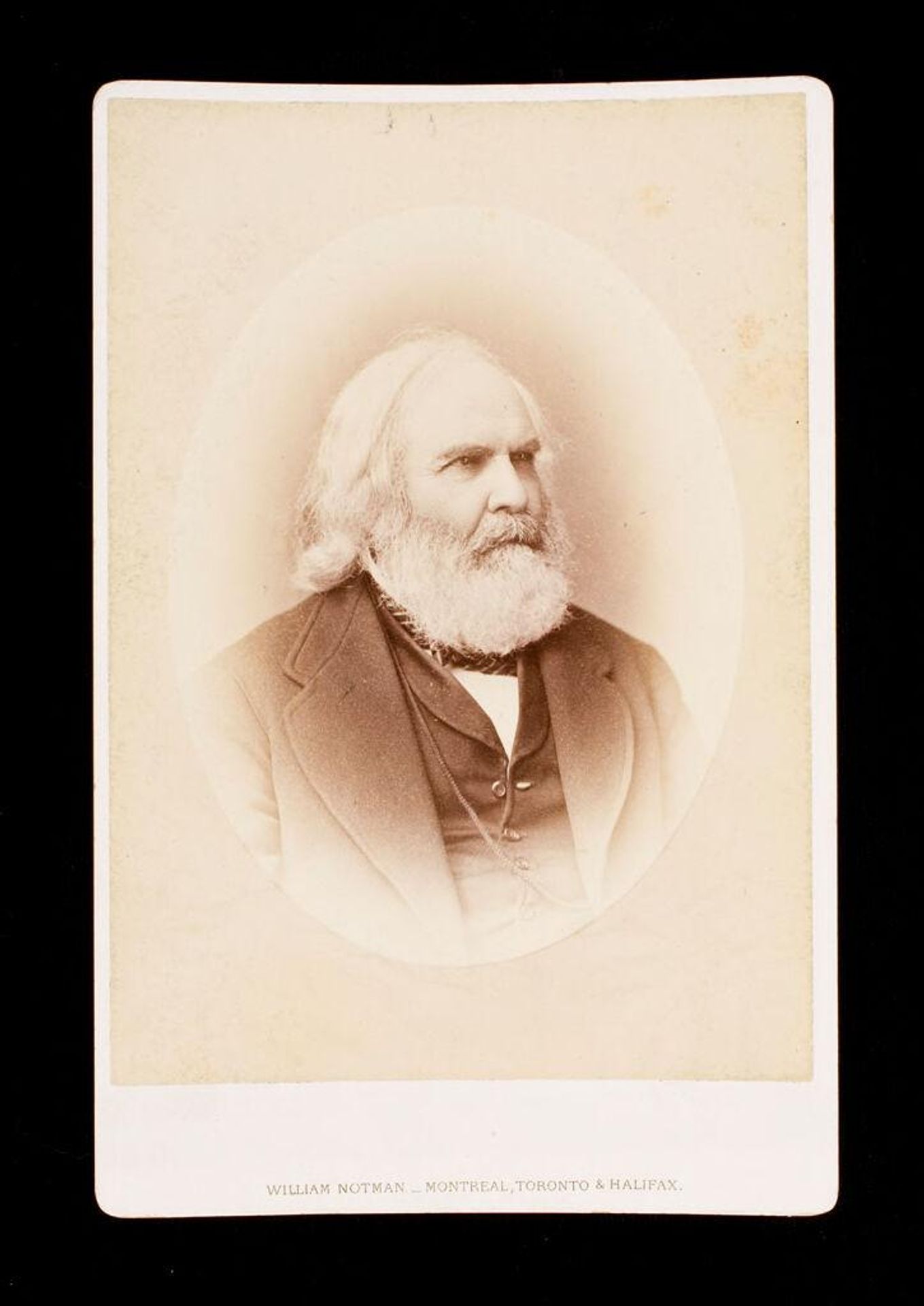 John Langden Sibley (1804-1885) by William Notman