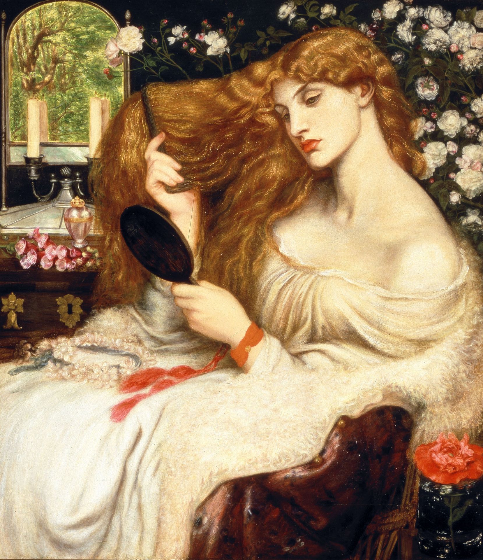 Lady Lilith - Dante Gabriel Rossetti | Artera
