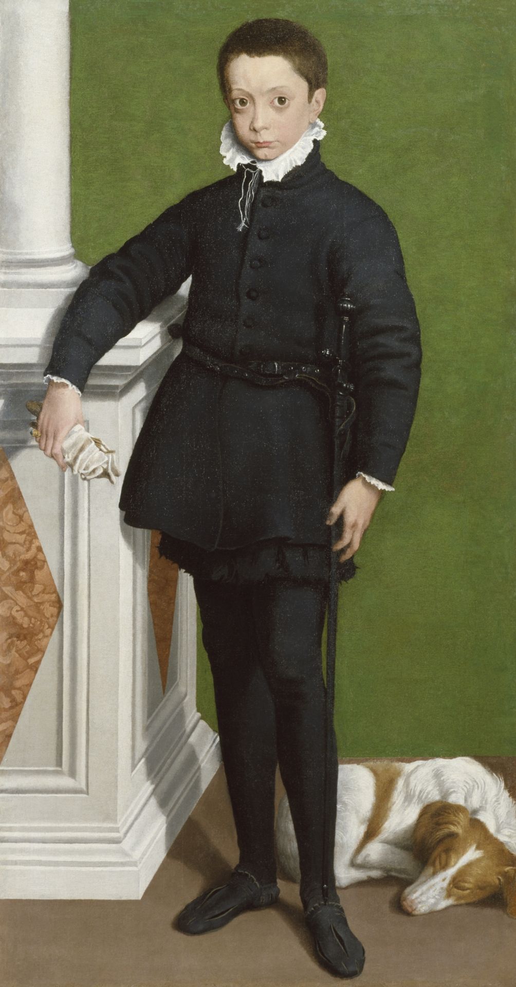 Portrait of Massimiliano Stampa by Sofonisba Anguissola