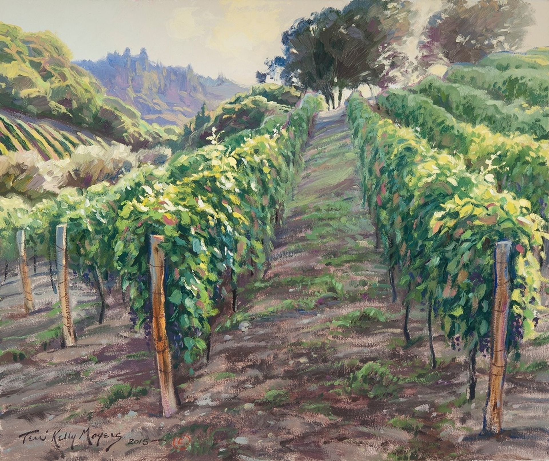 Napa Hills by Terri Kelly Moyers