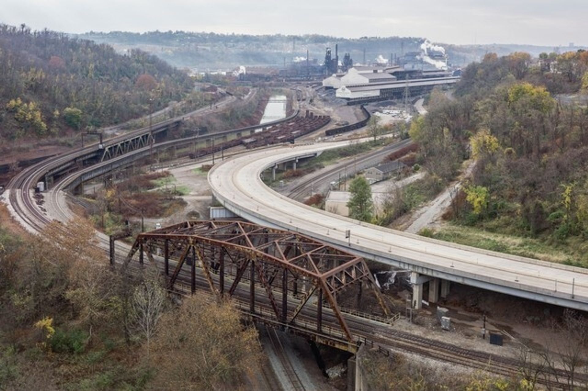 Braddock from US30 Pennsylvania by Andrew Borowiec