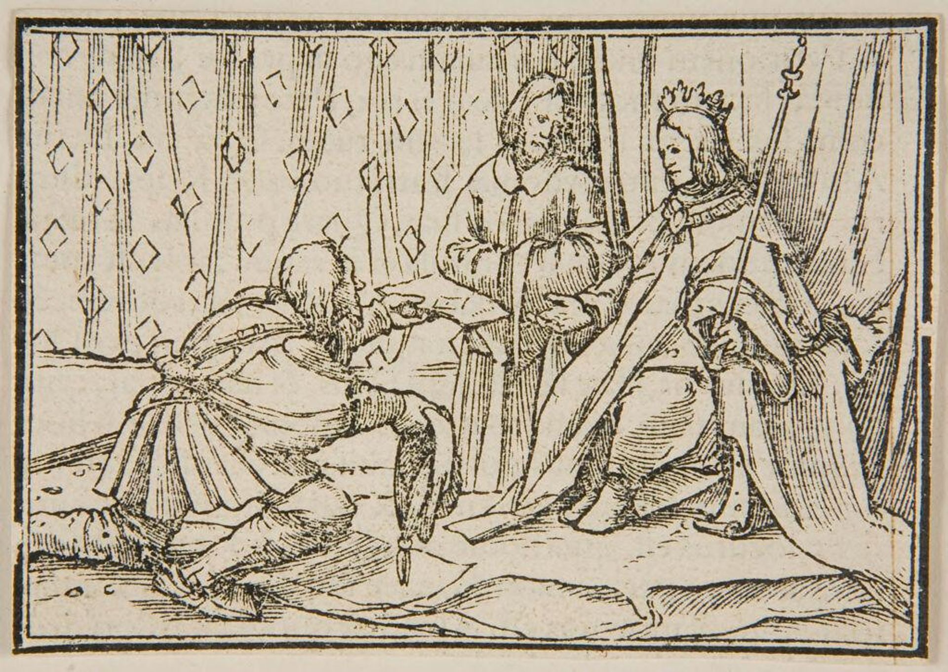 Hiram and Solomon by Hans Holbein the Younger