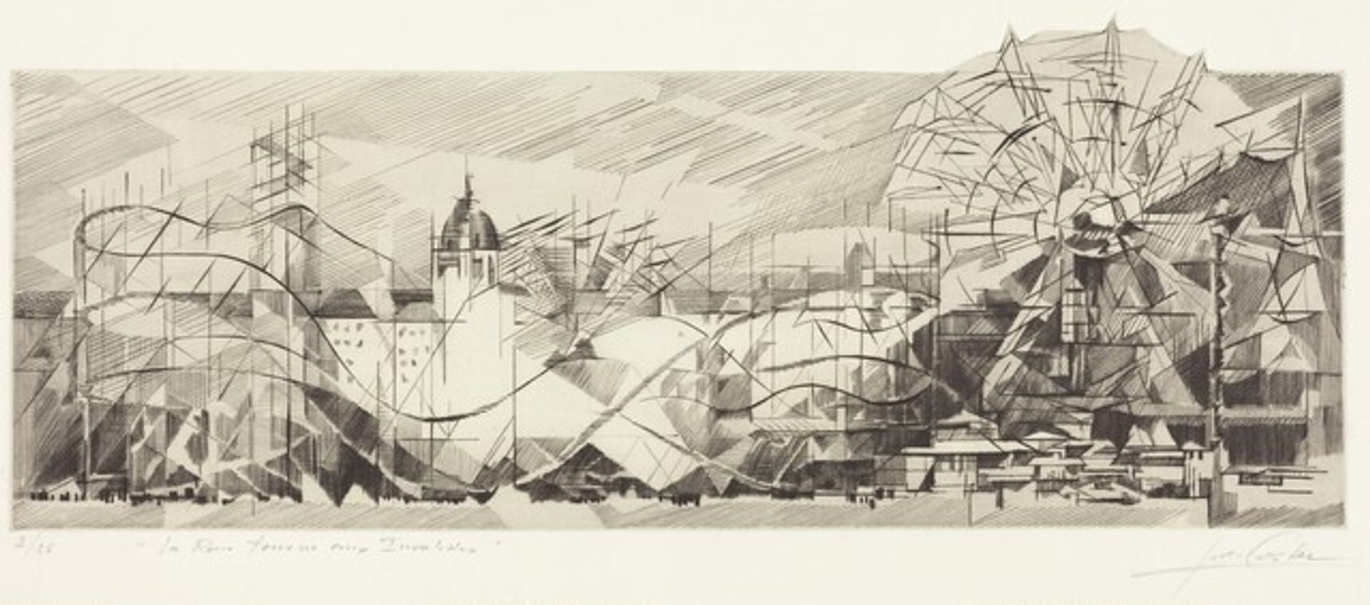 La Roue tourne aux Invalides by Germaine Marguerite de Coster