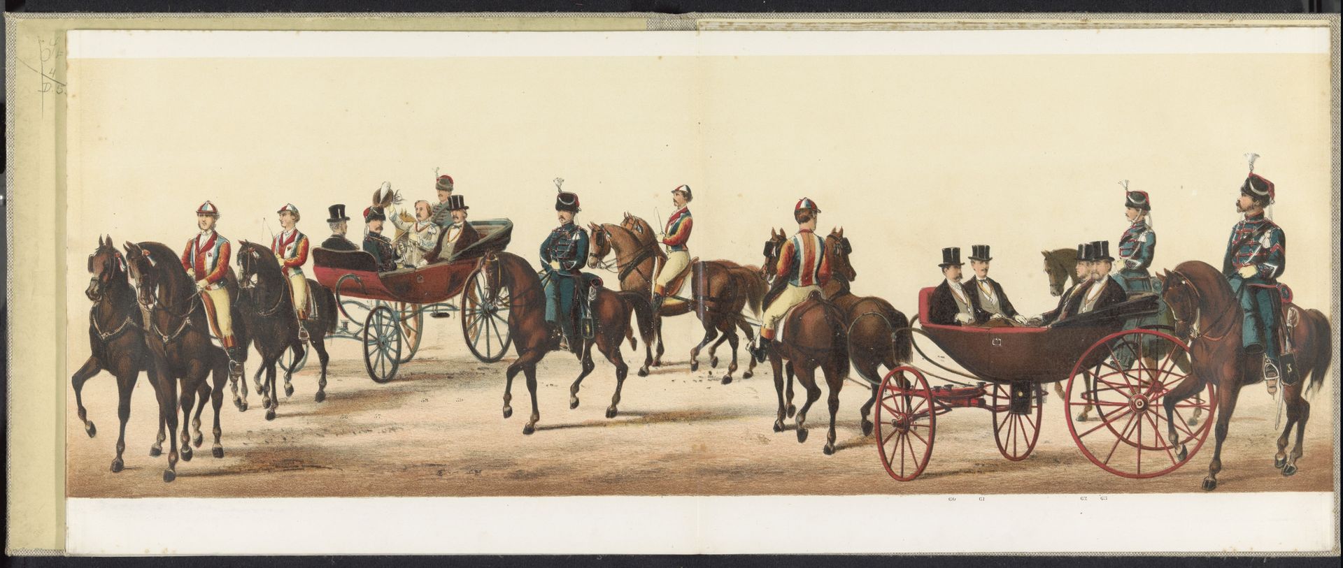Optocht te Haarlem, 1872 (plaat 8) by Emrik & Binger