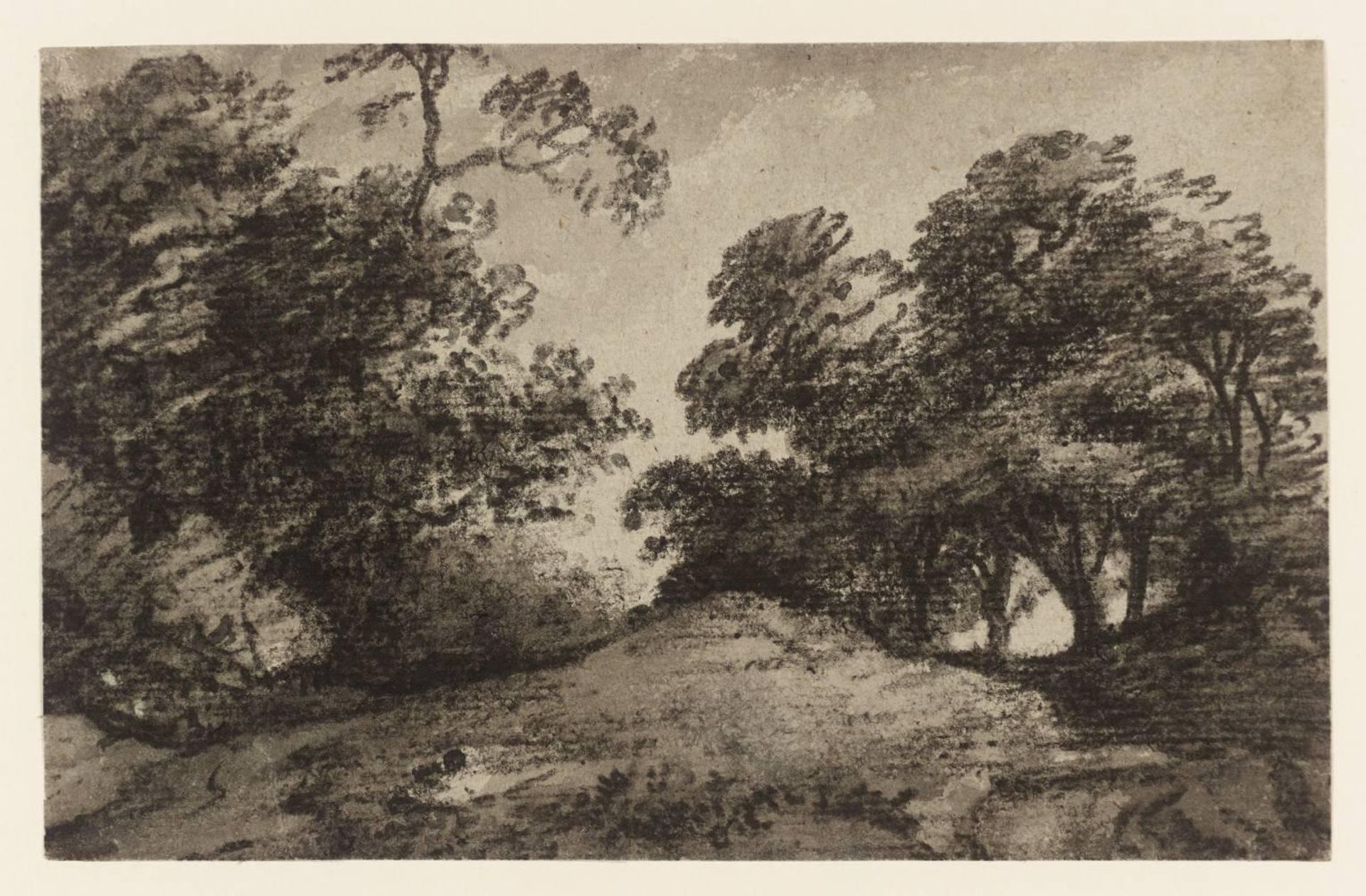 Wooded Landscape by  Dr Thomas Monro