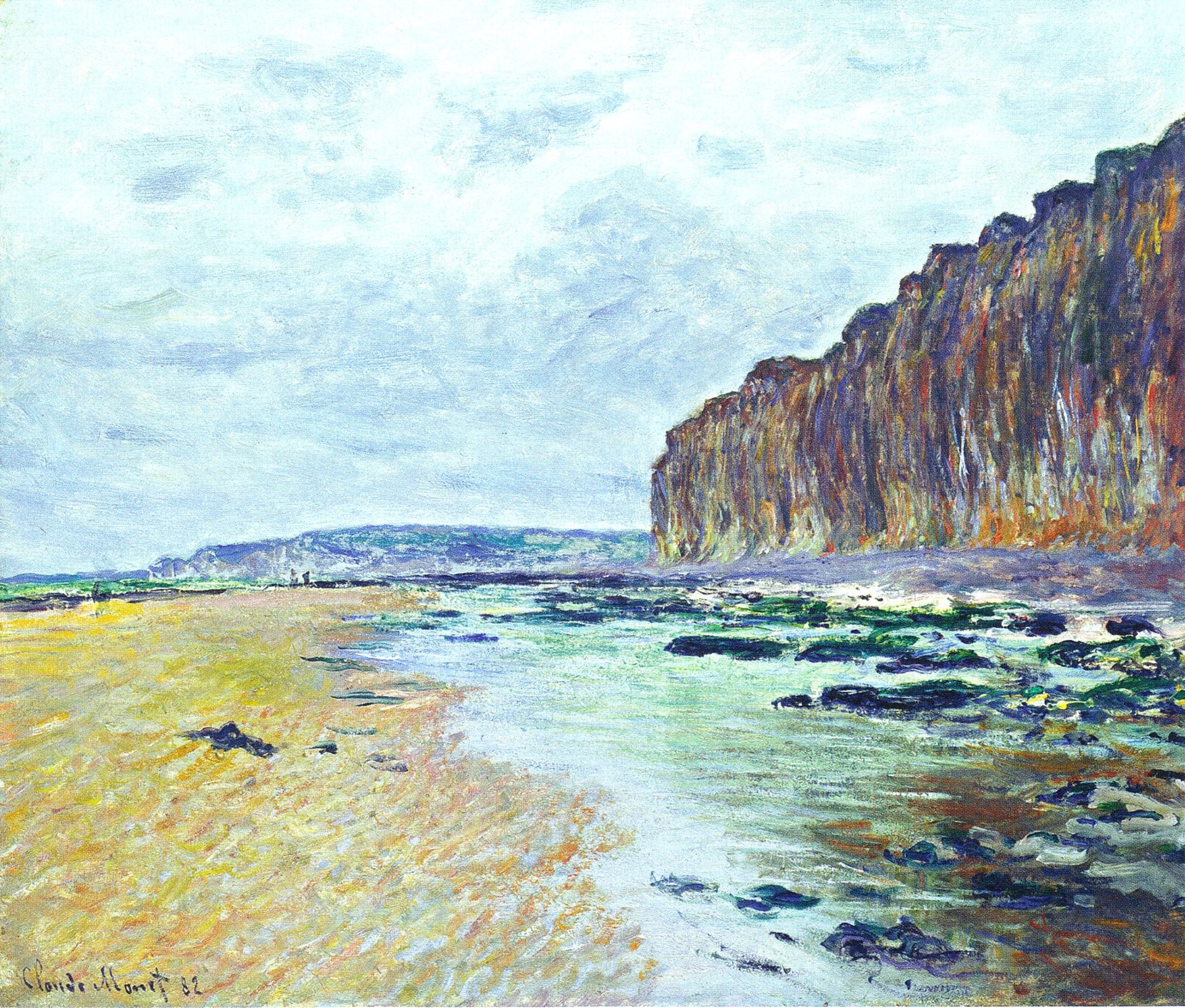 Low Tide at Varengeville 02 by Claude Monet