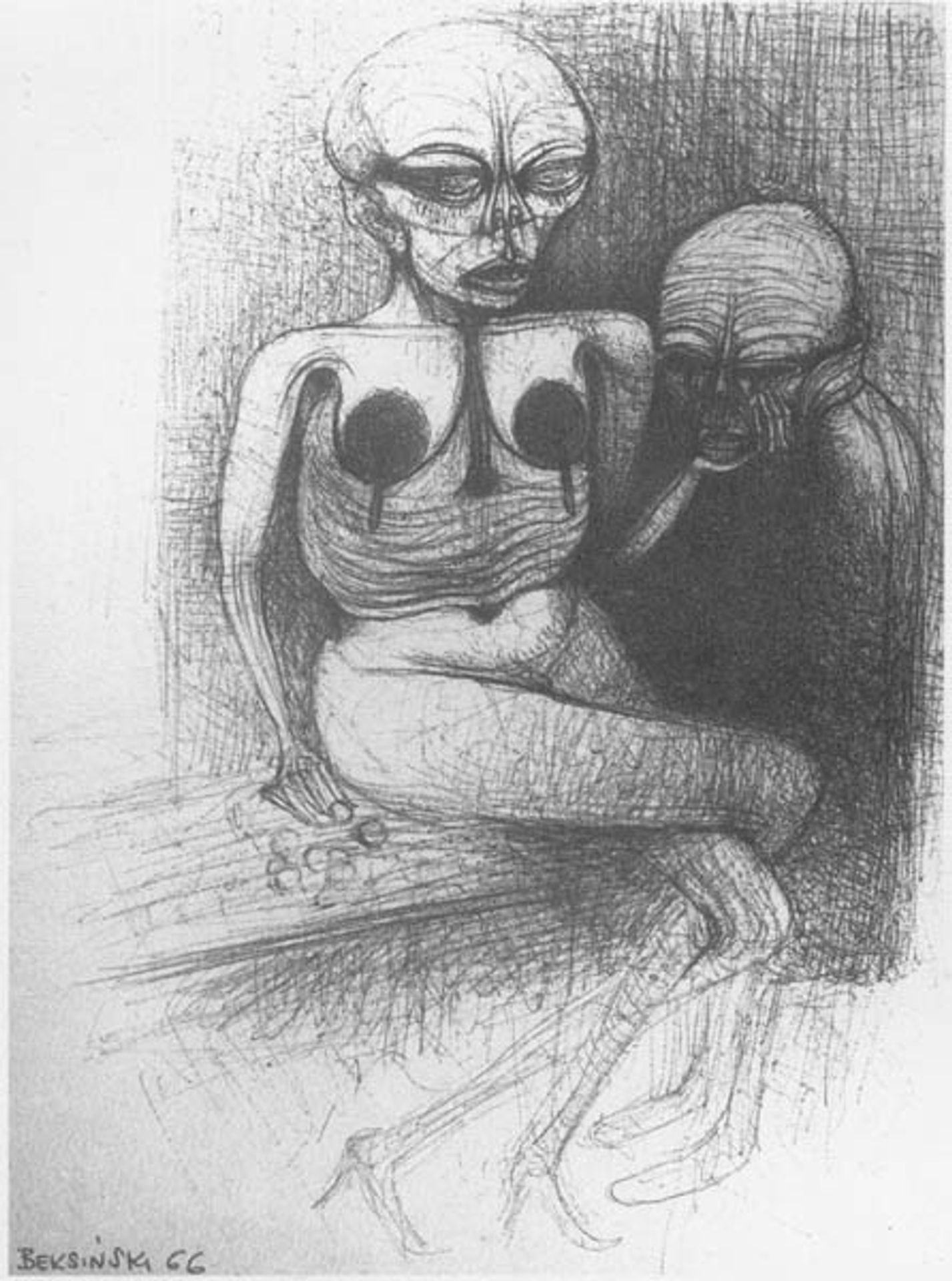 Untitled by Zdzislaw Beksinski